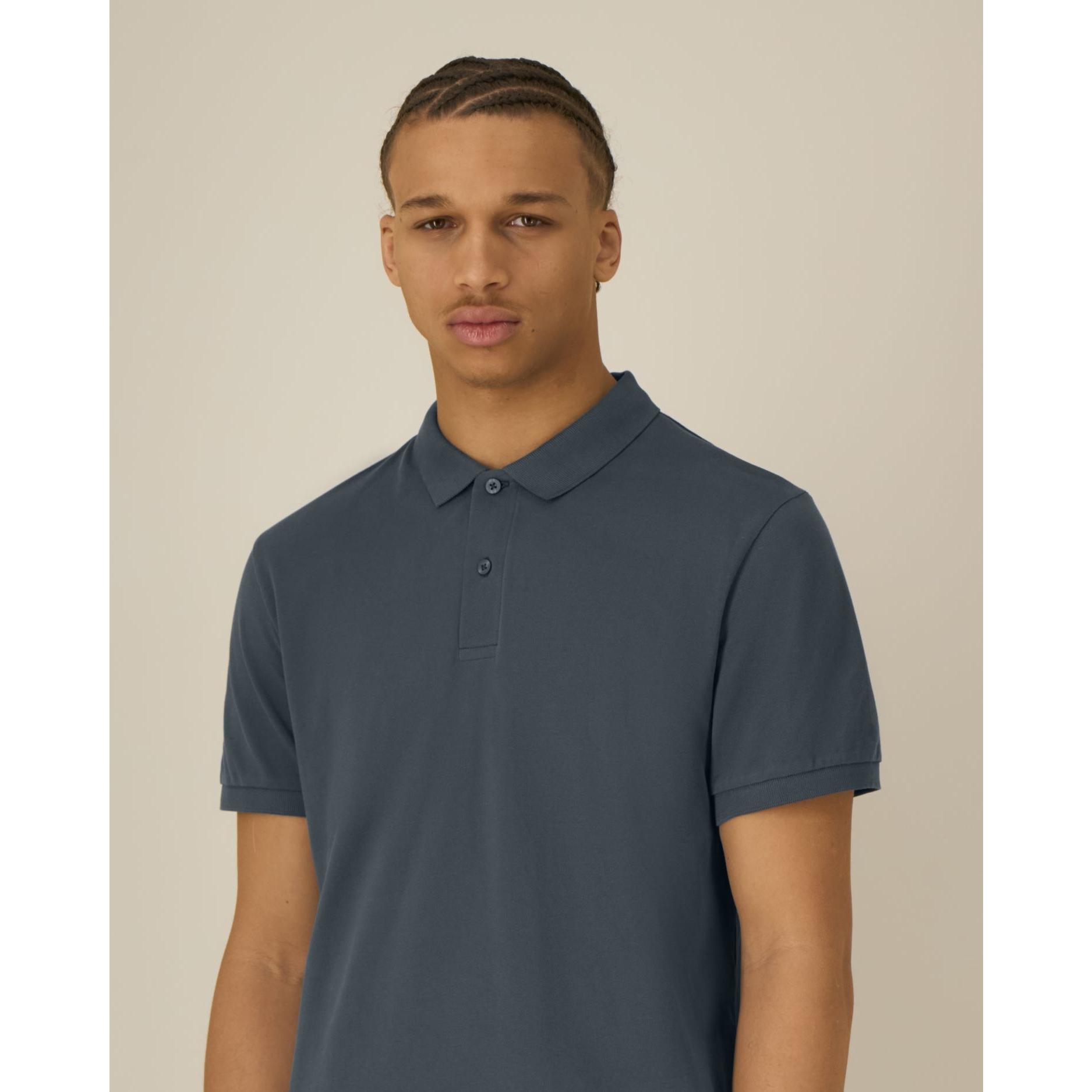 Tricou polo pentru bărbați Stanley Coaster India Ink Grey L