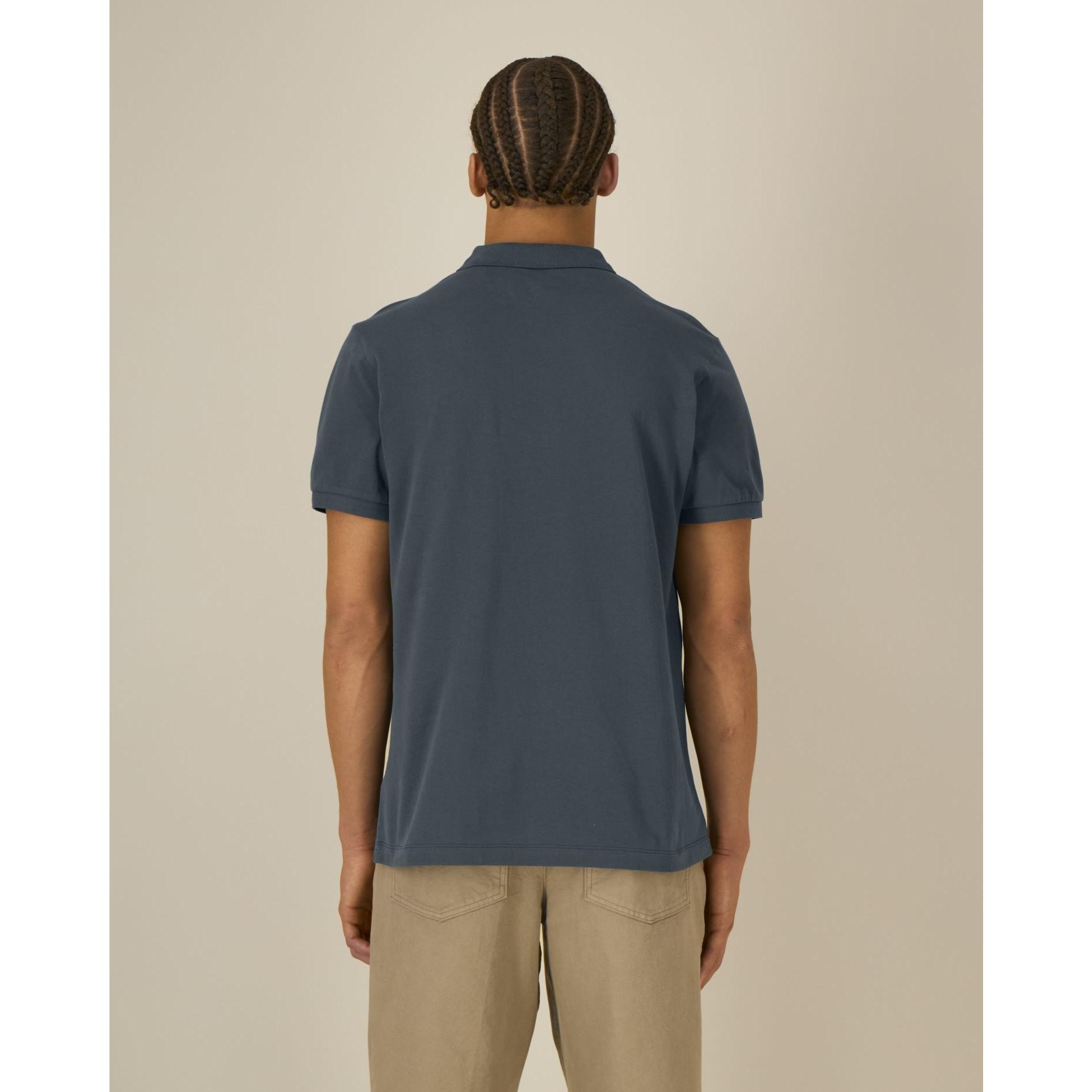 Tricou polo pentru bărbați Stanley Coaster India Ink Grey L