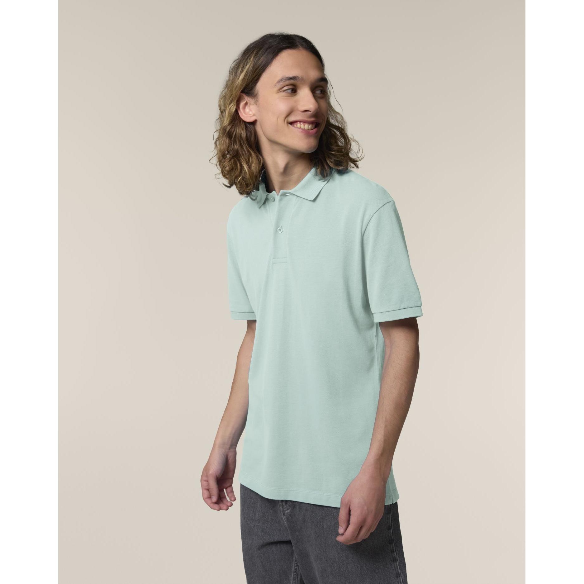 Tricou polo pentru bărbați Stanley Coaster Caribbean Blue L