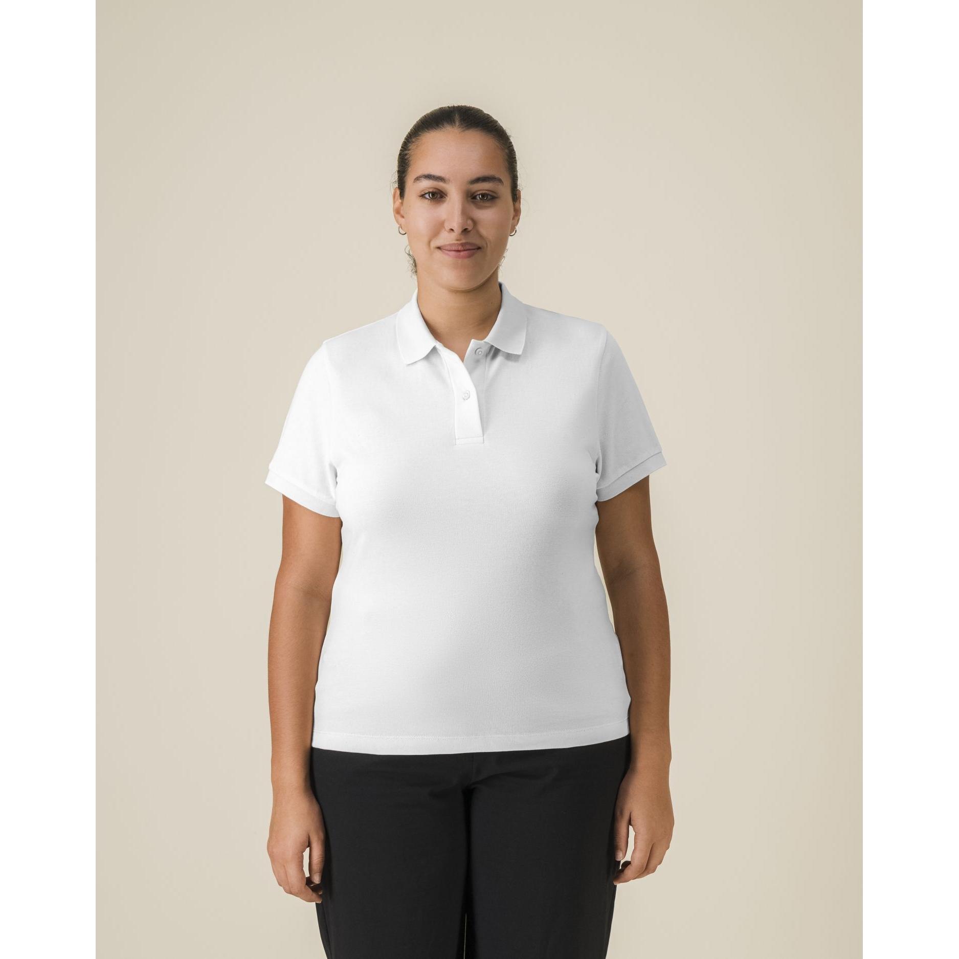 Tricou polo pentru femei Stella Coaster White L