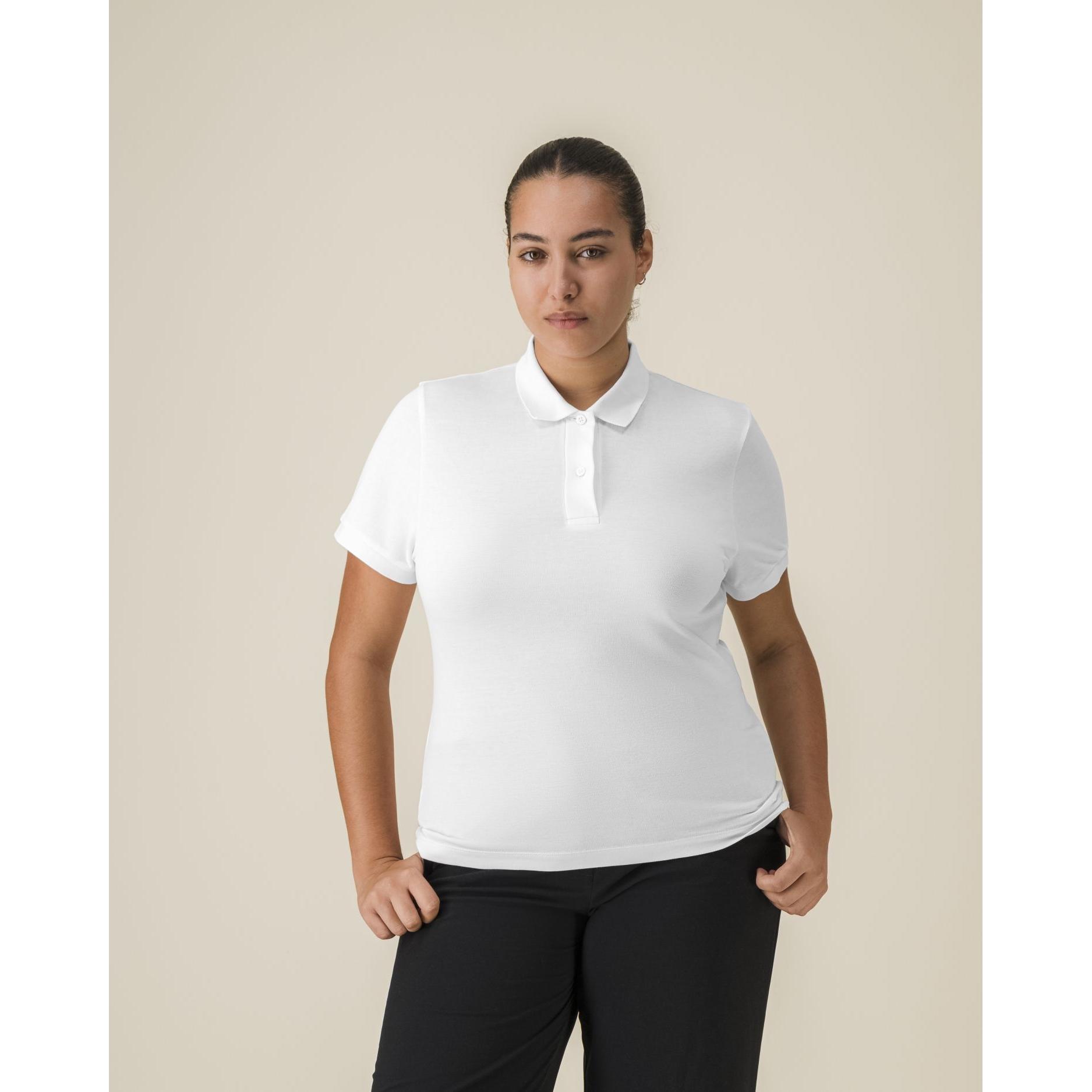 Tricou polo pentru femei Stella Coaster White L