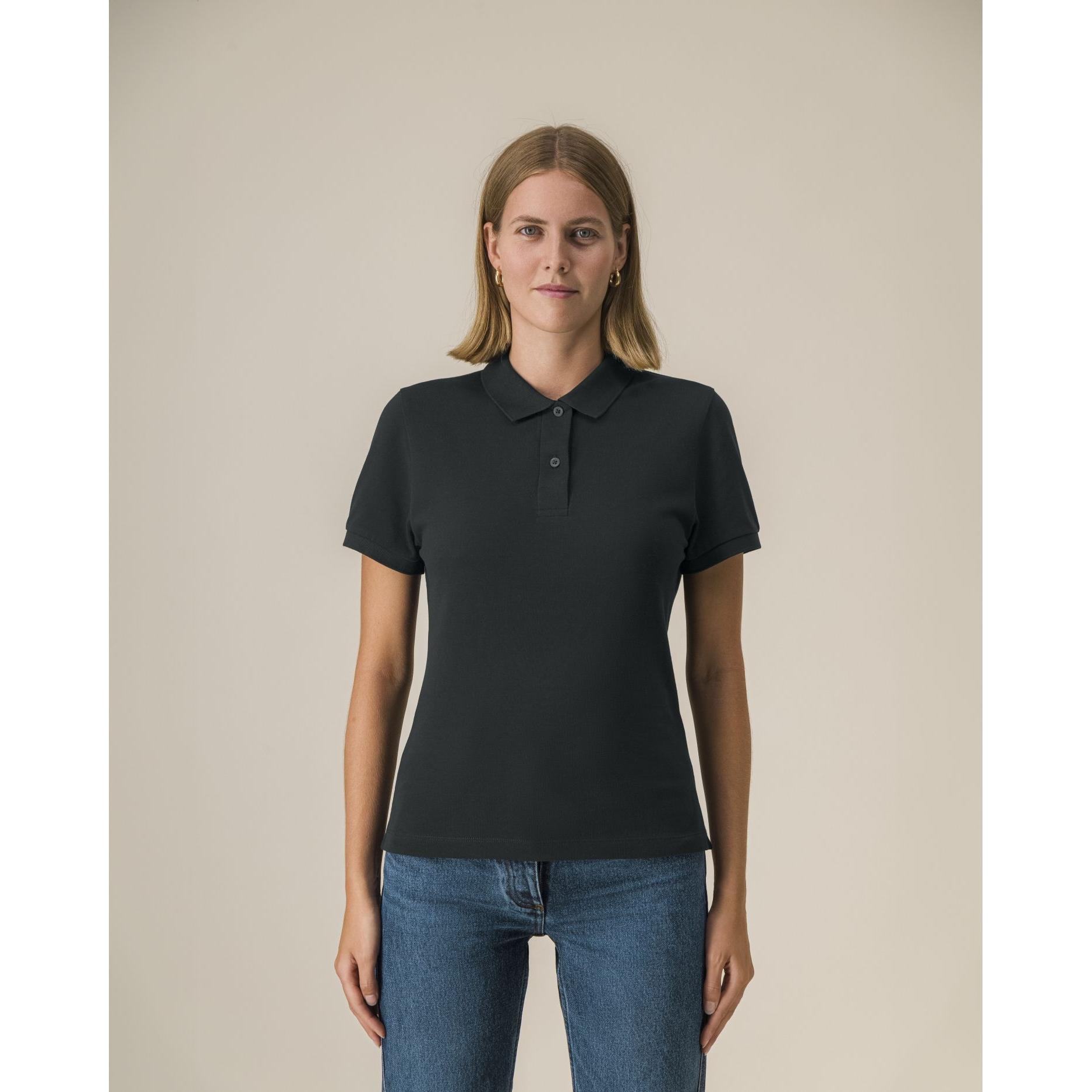Tricou polo pentru femei Stella Coaster Black S