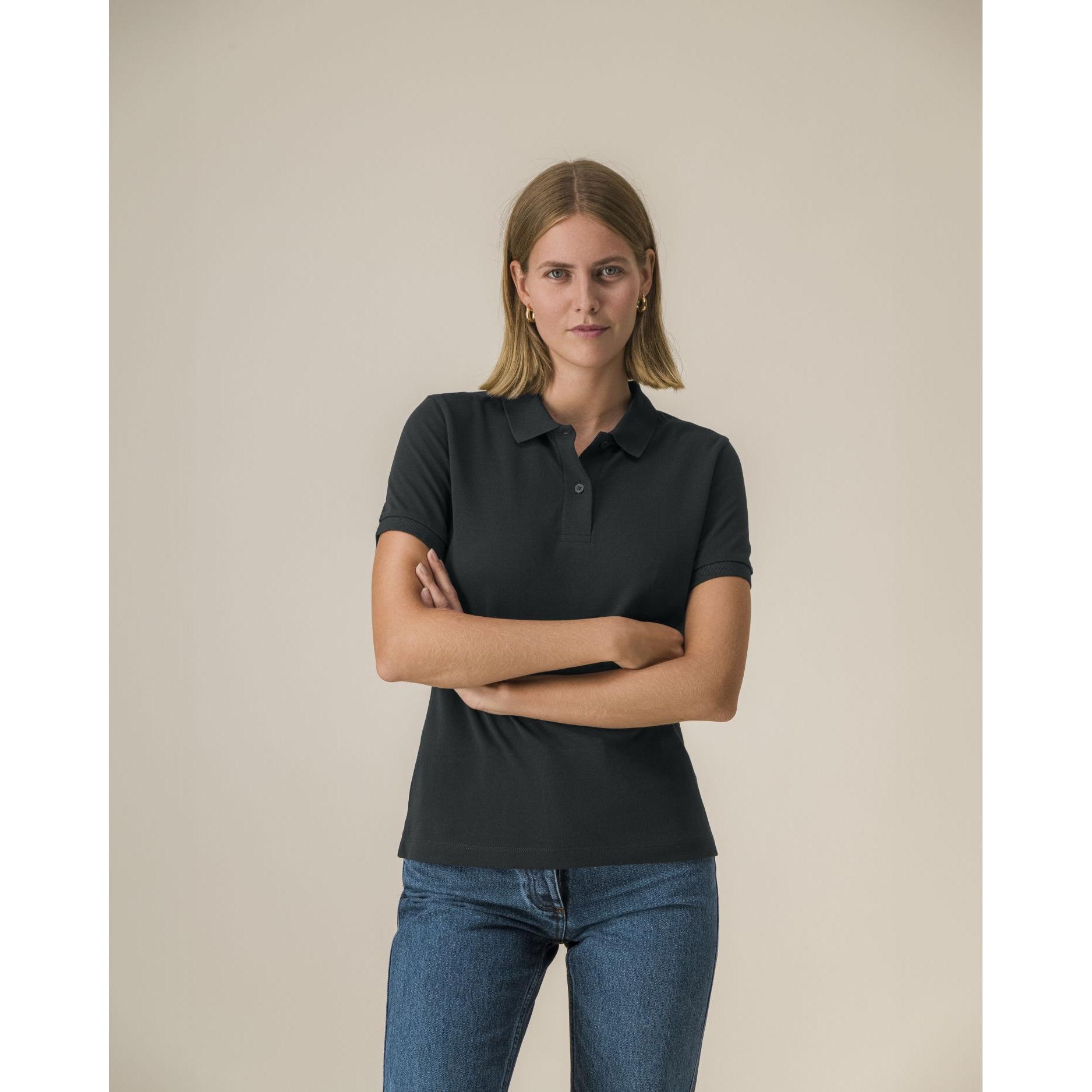 Tricou polo pentru femei Stella Coaster Black S