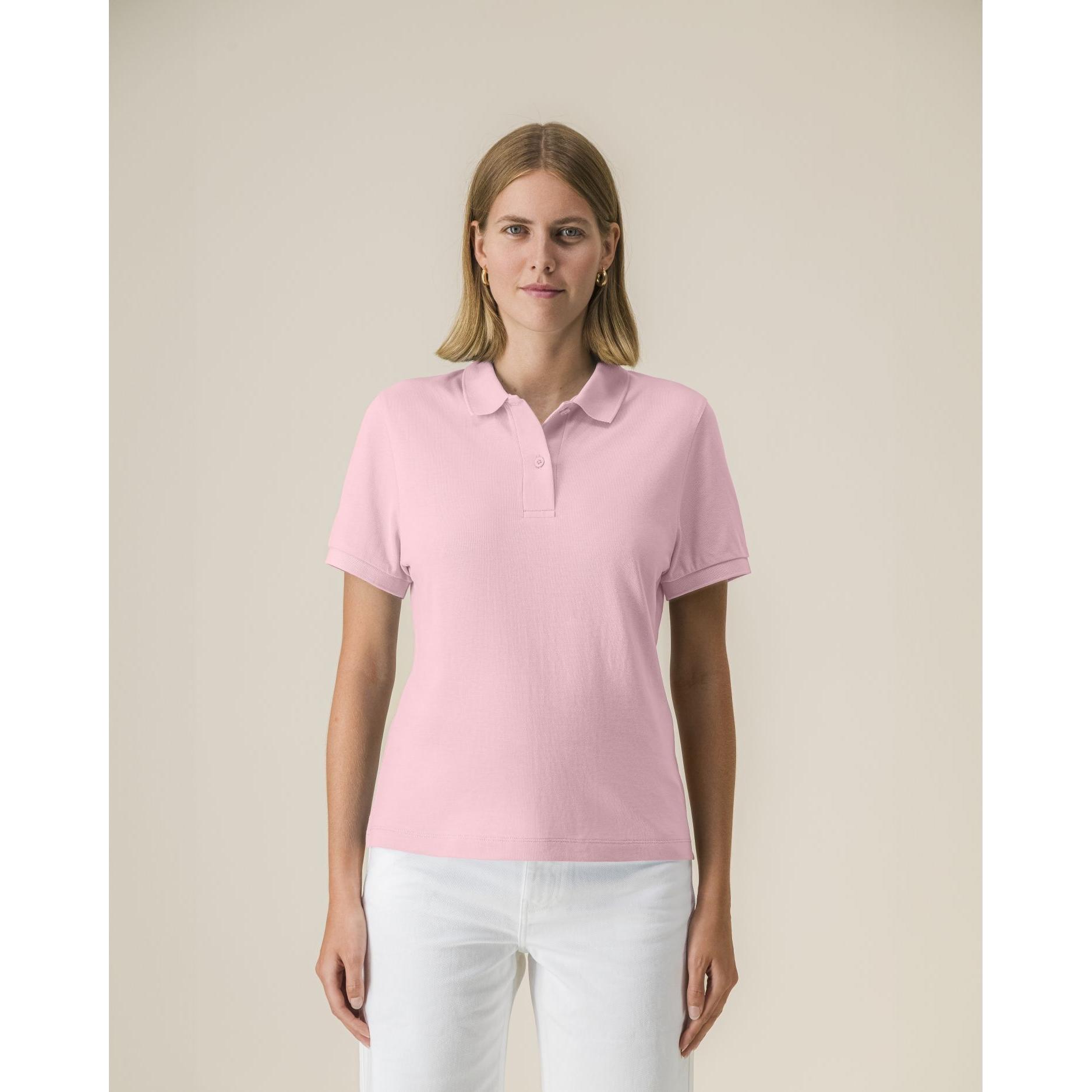 Tricou polo pentru femei Stella Coaster Cotton Pink XL