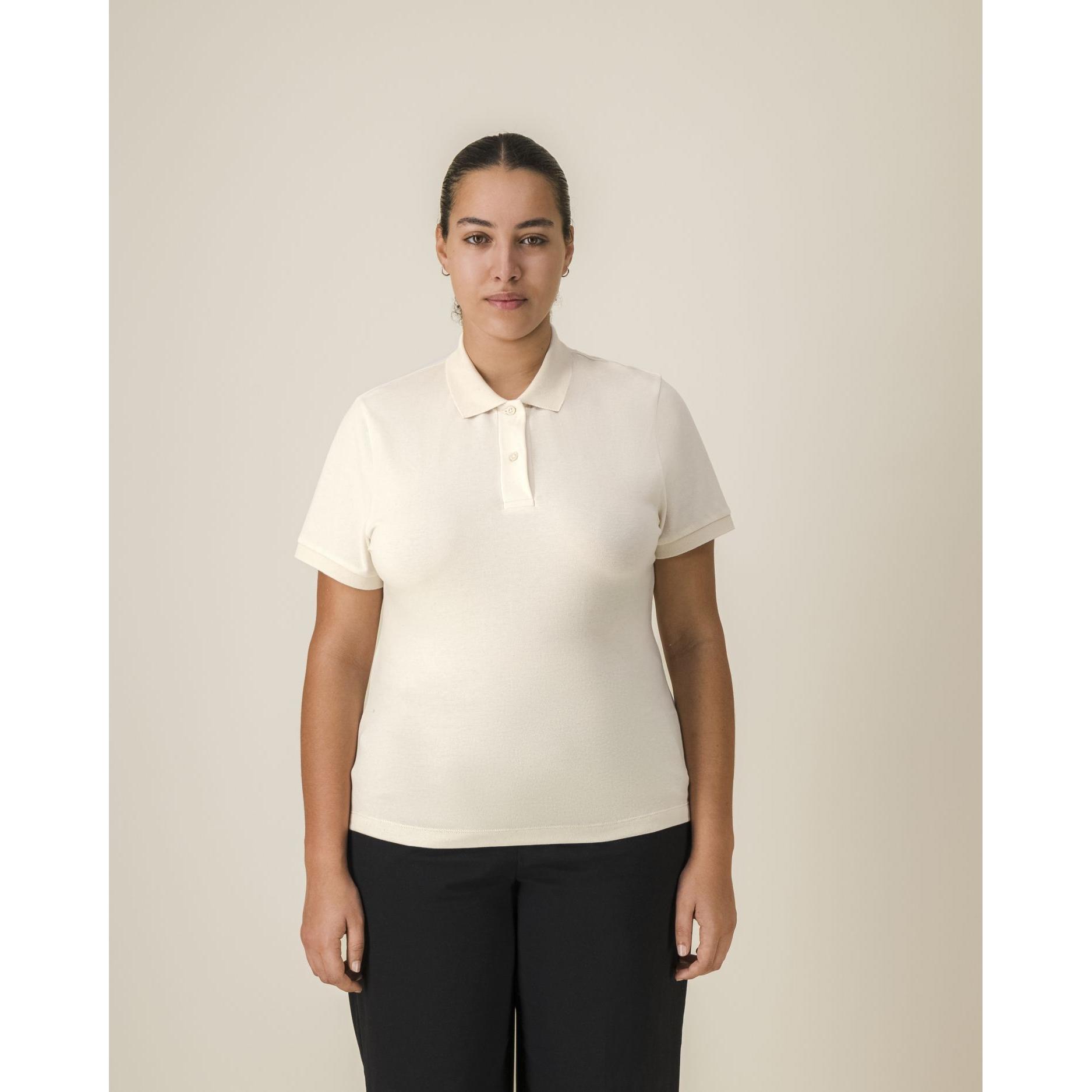 Tricou polo pentru femei Stella Coaster Natural Raw L