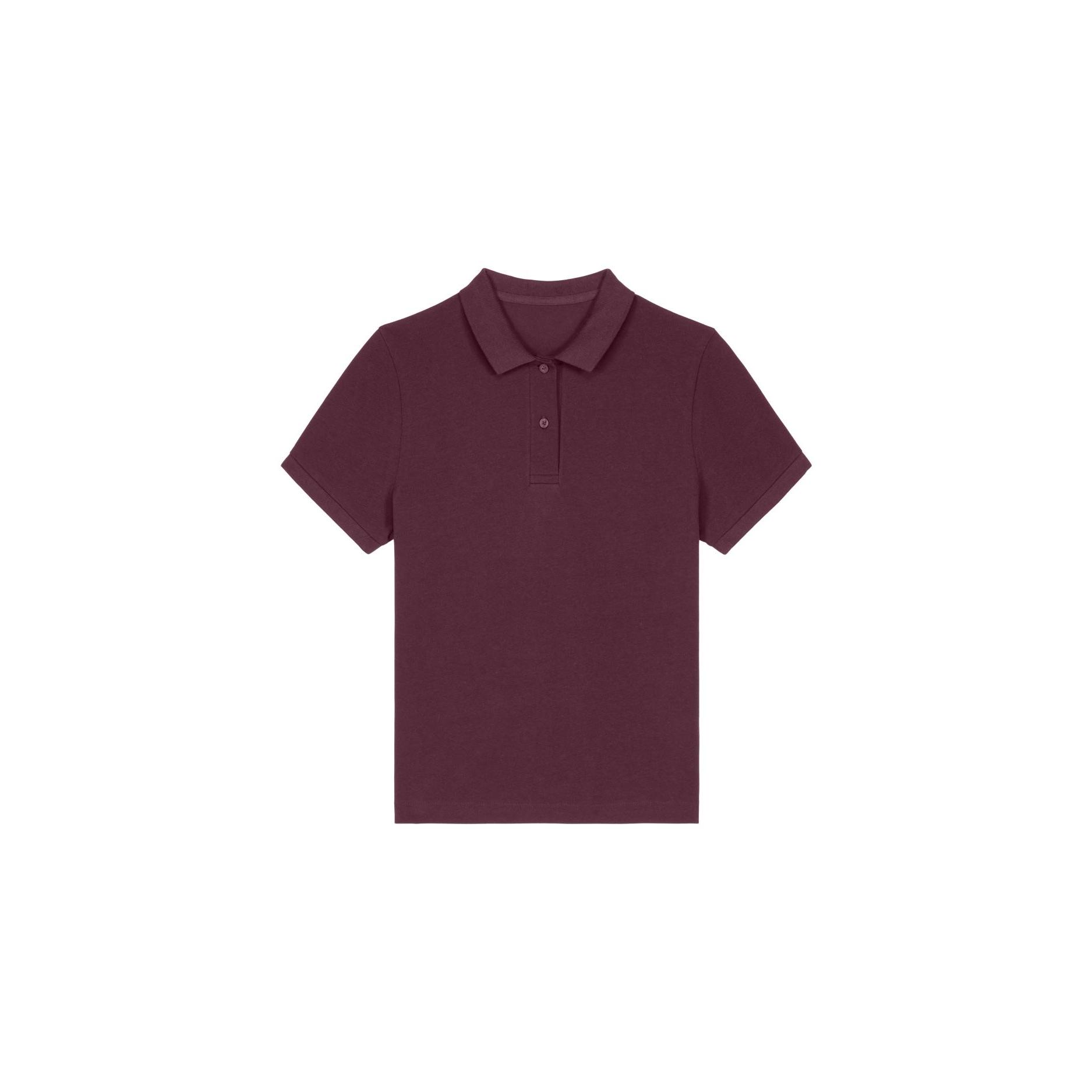 Tricou polo pentru femei Stella Coaster Deep Plum L