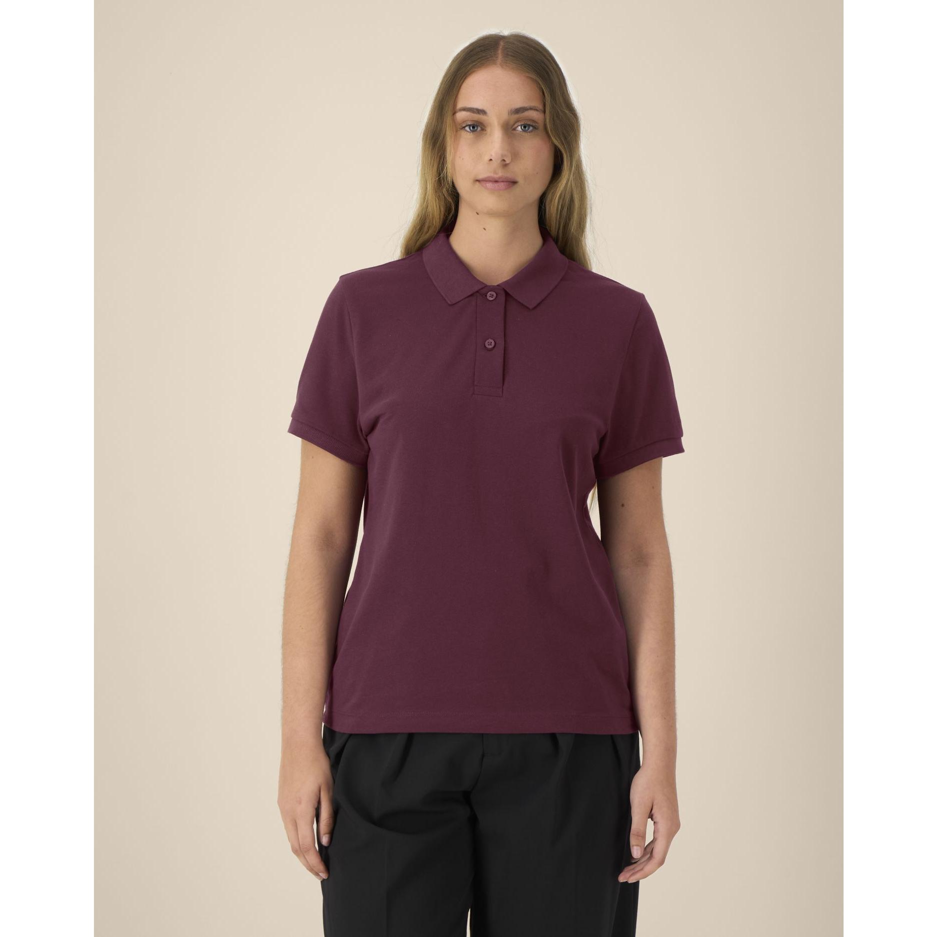 Tricou polo pentru femei Stella Coaster Deep Plum XS
