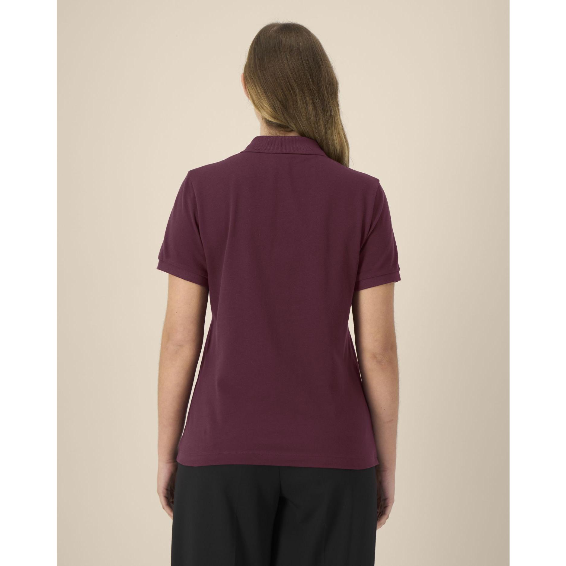 Tricou polo pentru femei Stella Coaster Deep Plum XS