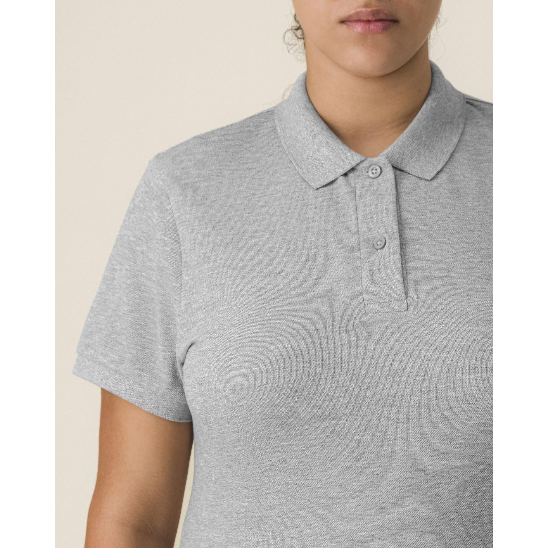 Tricou polo pentru femei Stella Coaster Heather Grey L