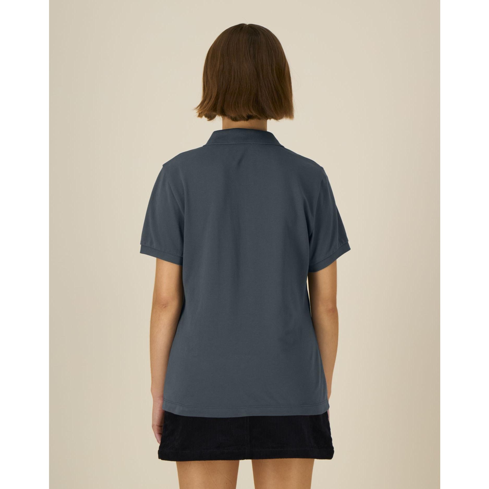 Tricou polo pentru femei Stella Coaster India Ink Grey L