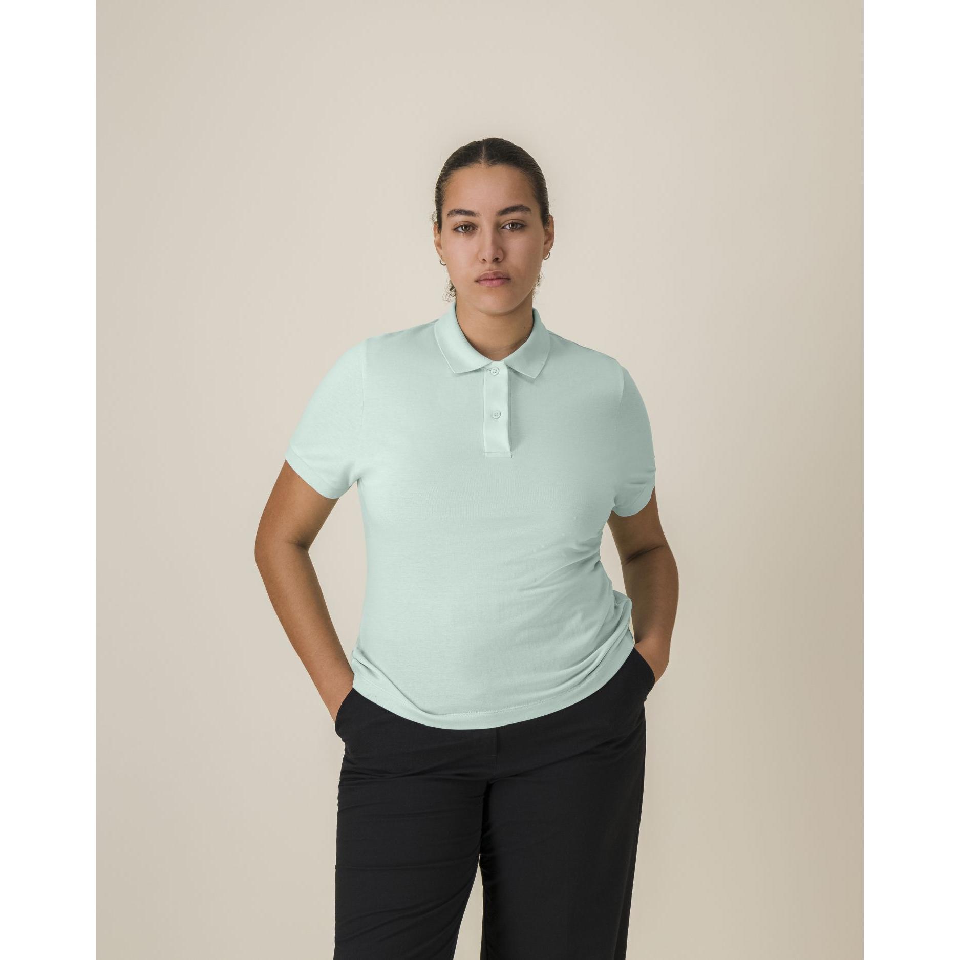 Tricou polo pentru femei Stella Coaster Caribbean Blue XL