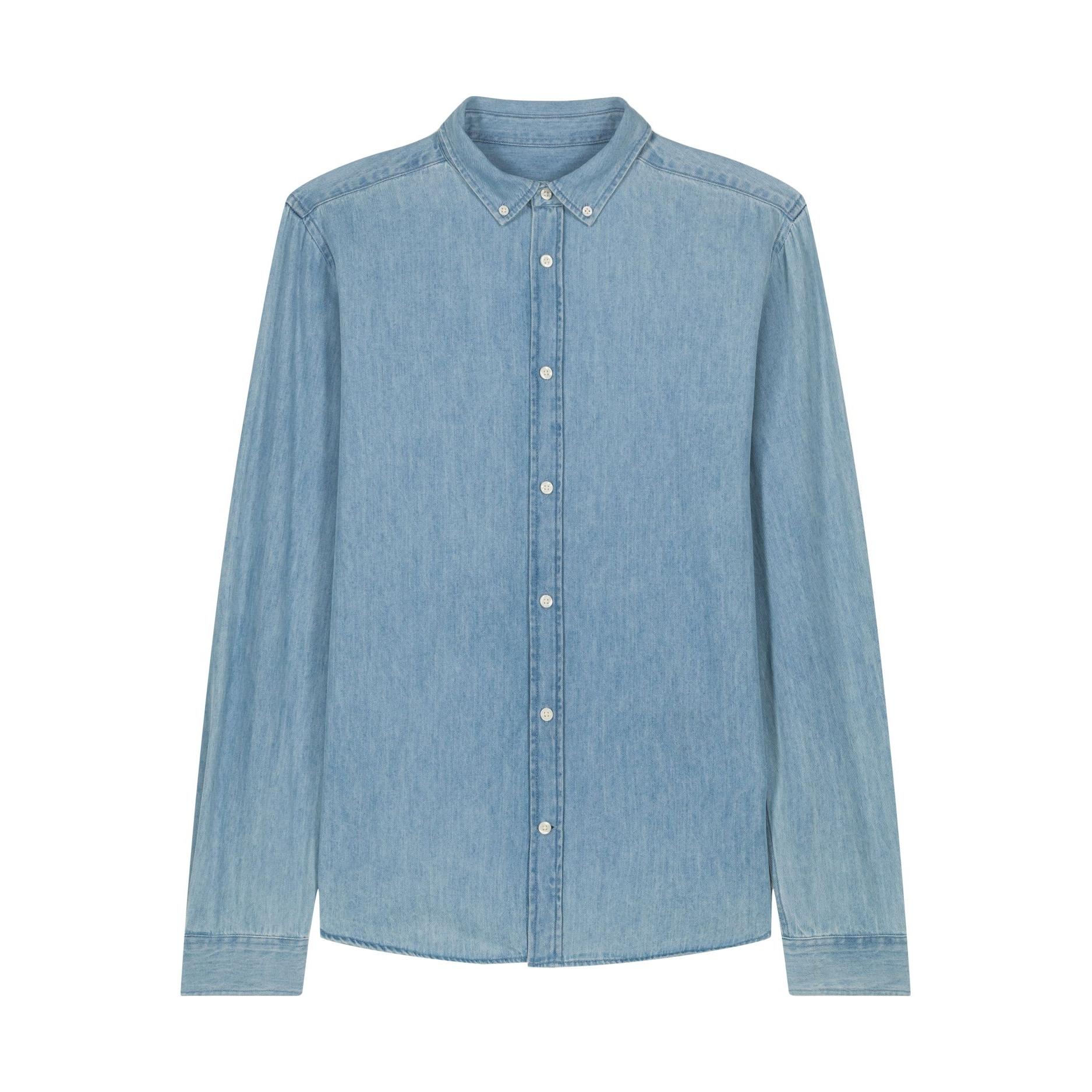 Cămașă pentru bărbați Stanley Denim Light Wash