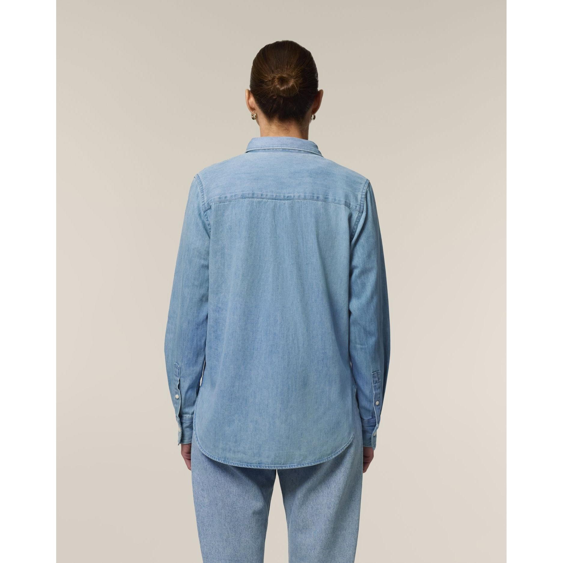 Cămașă pentru femei Stella Denim Light Wash L