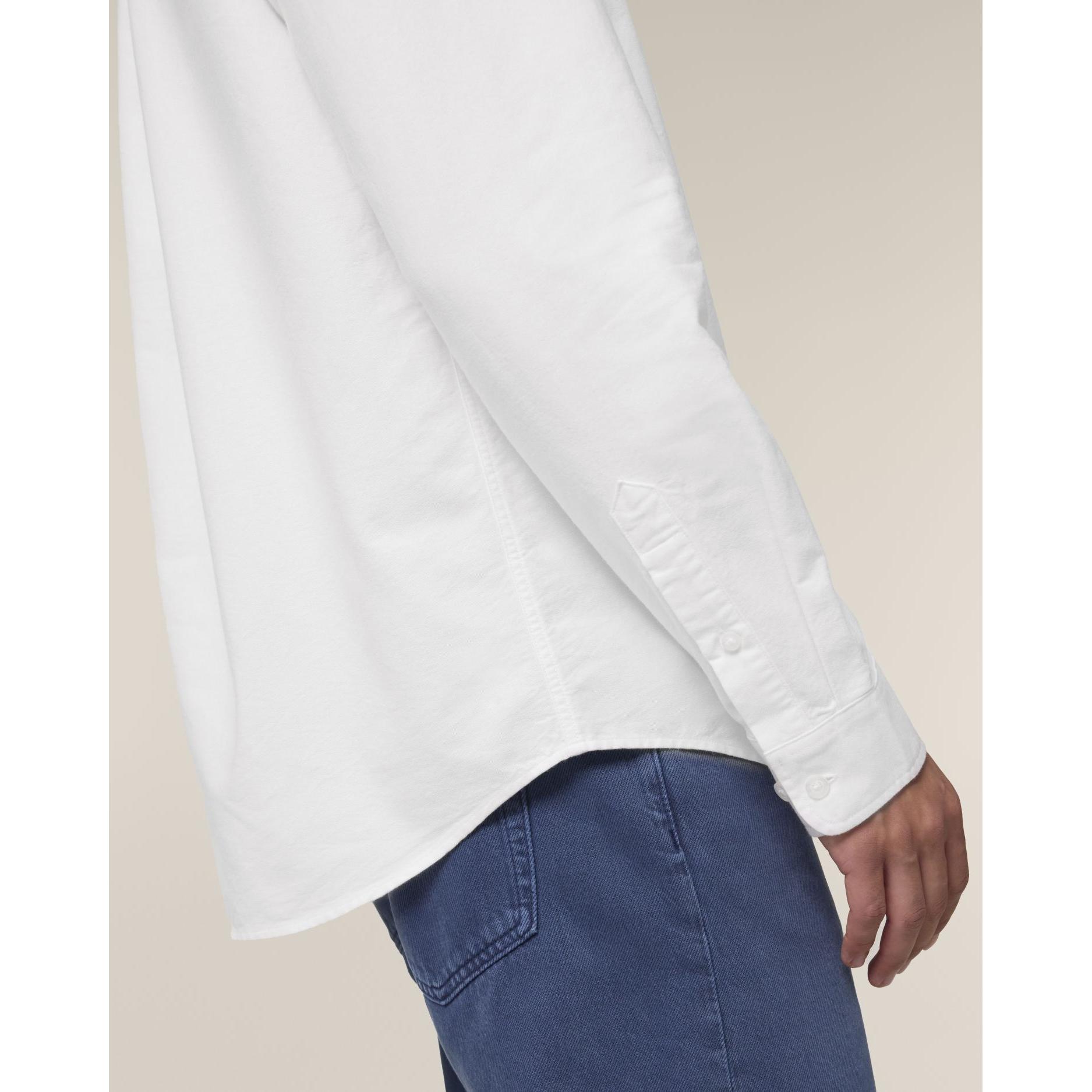 Cămașă pentru bărbați Stanley Oxford White XL