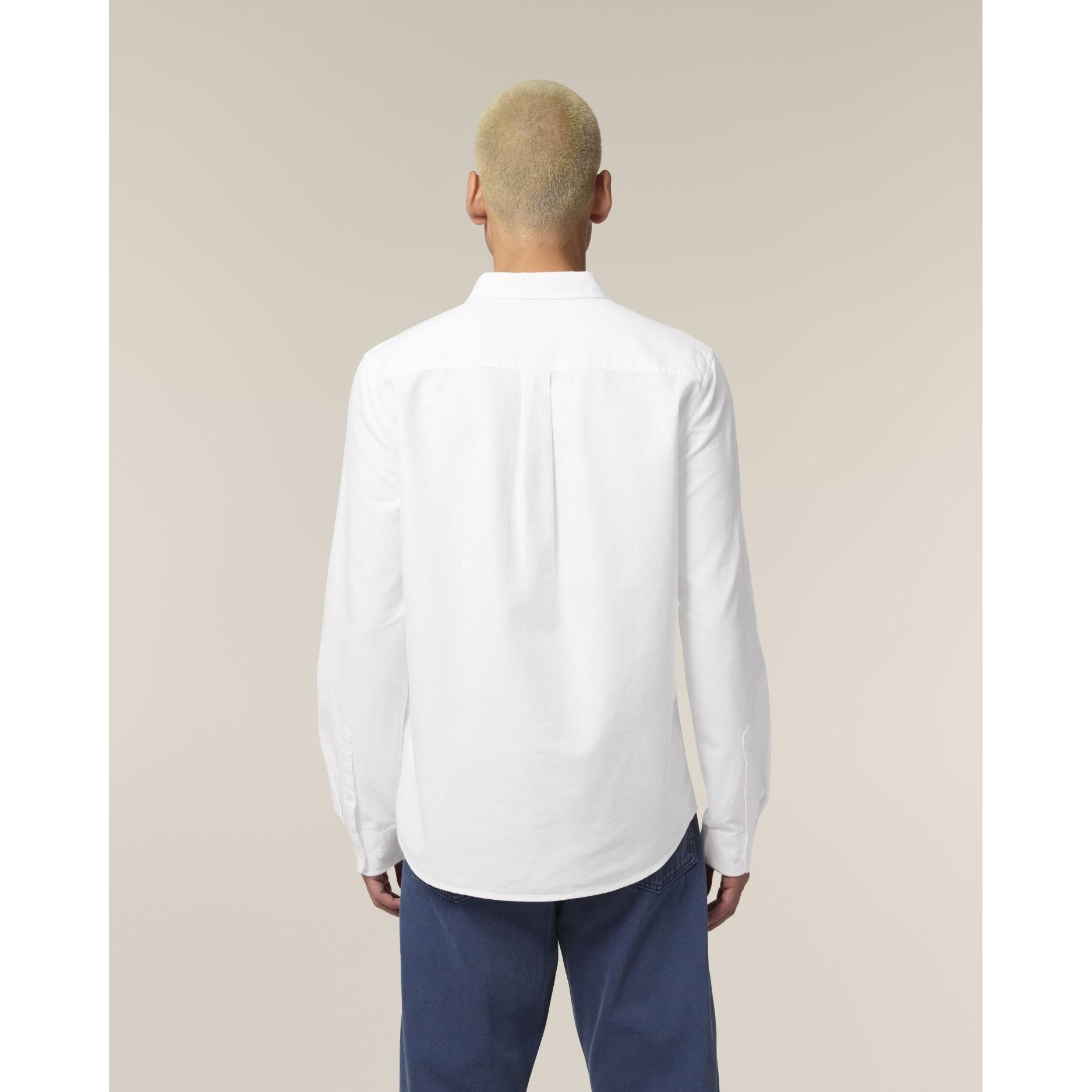 Cămașă pentru bărbați Stanley Oxford White XL