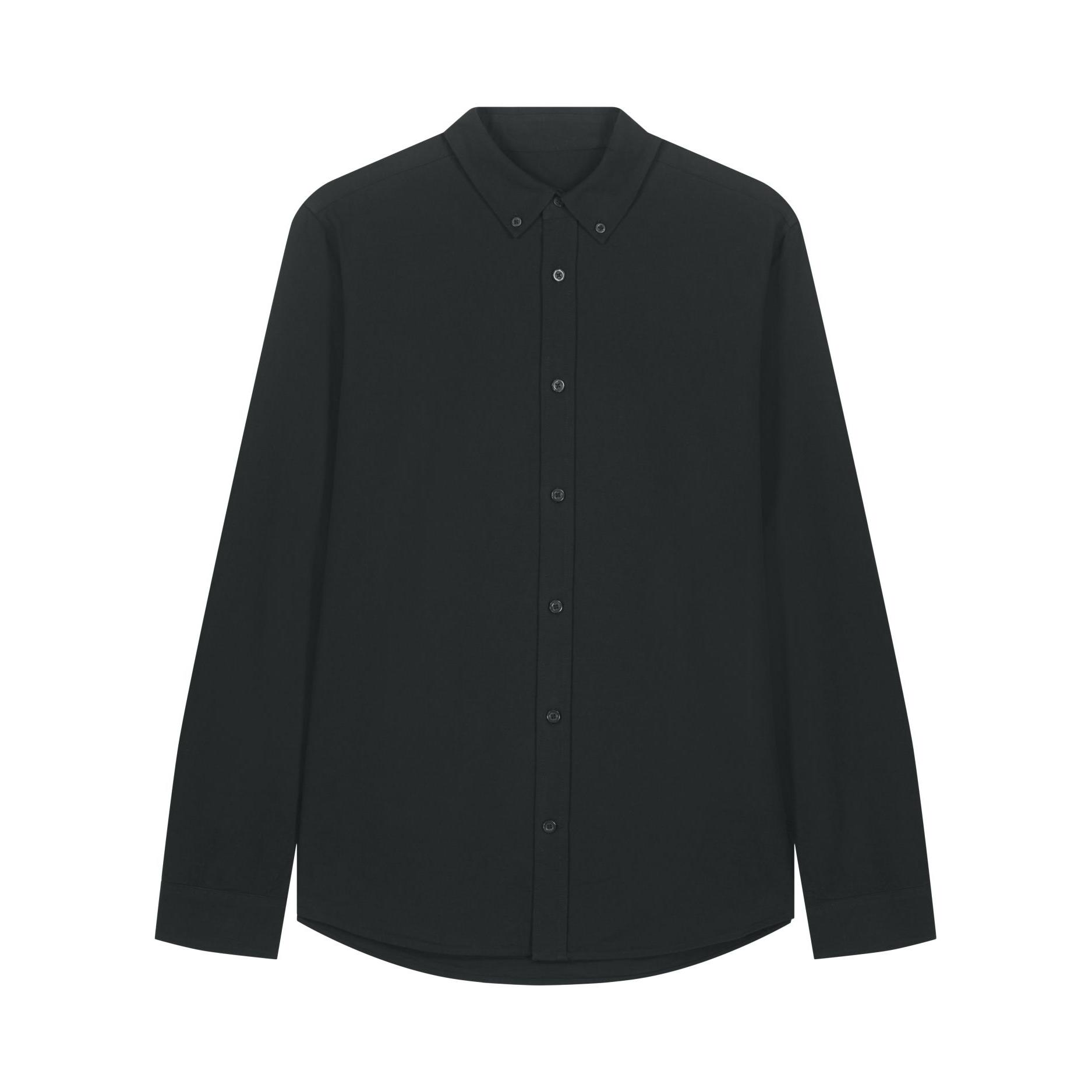 Cămașă pentru bărbați Stanley Oxford Black