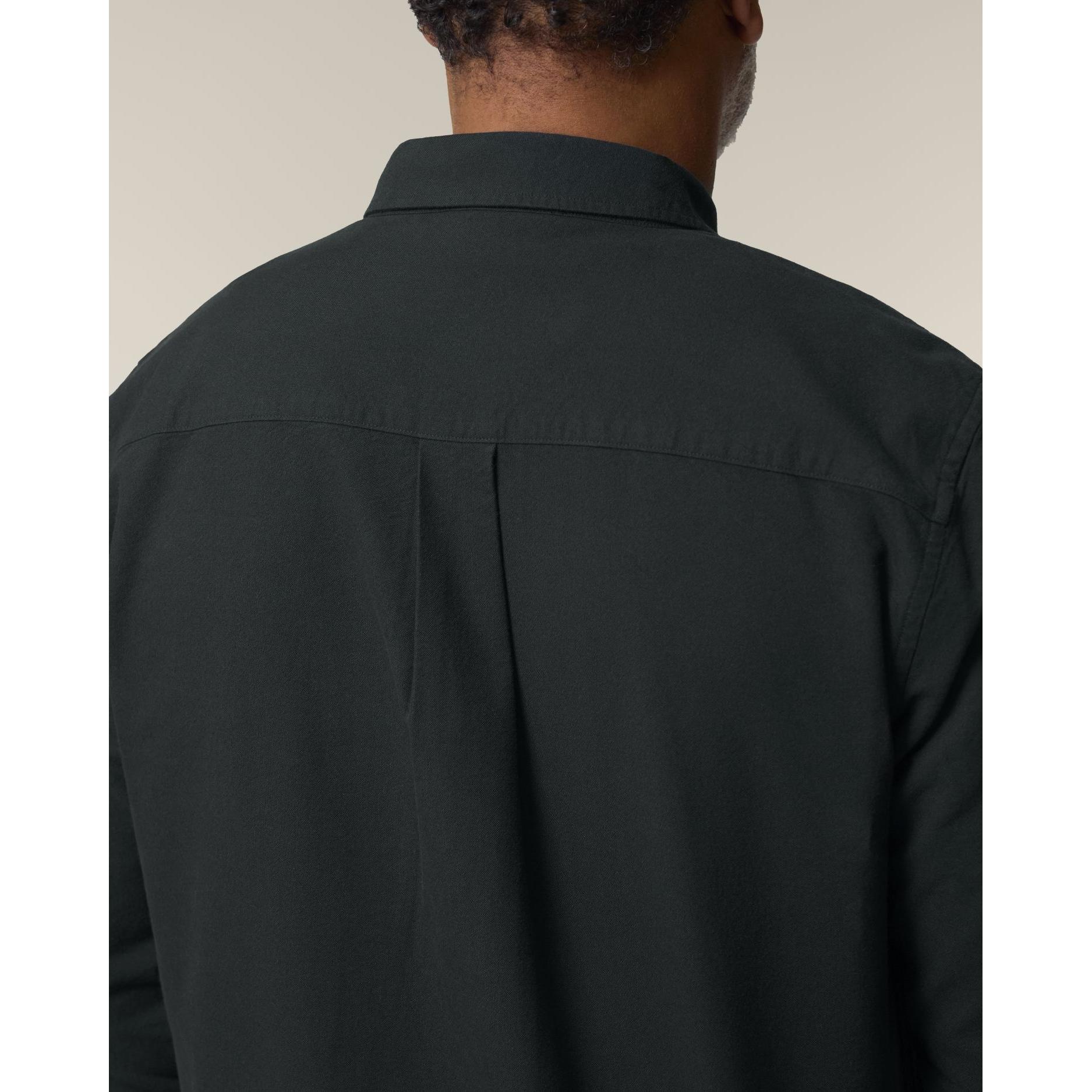 Cămașă pentru bărbați Stanley Oxford Black M