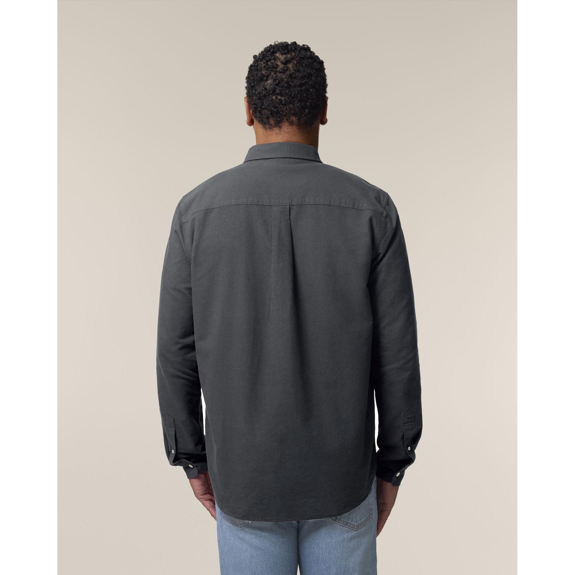 Cămașă pentru bărbați Stanley Oxford Anthracite M