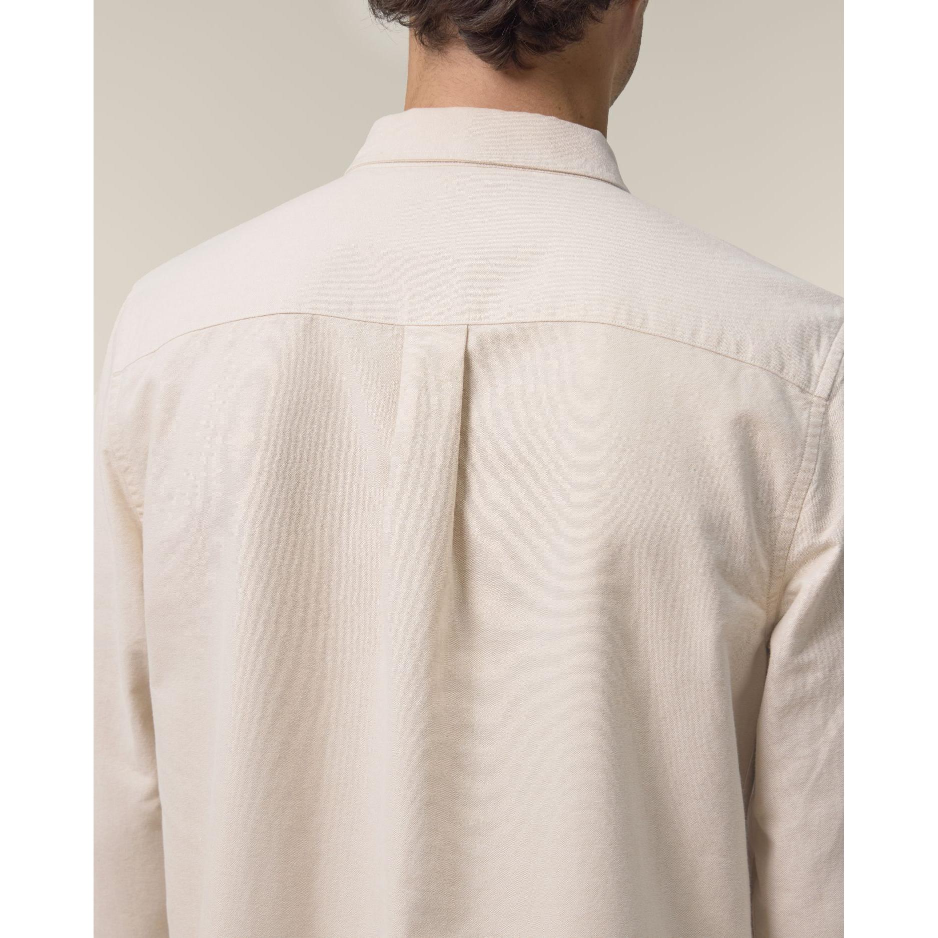 Cămașă pentru bărbați Stanley Oxford Beige Oxford S