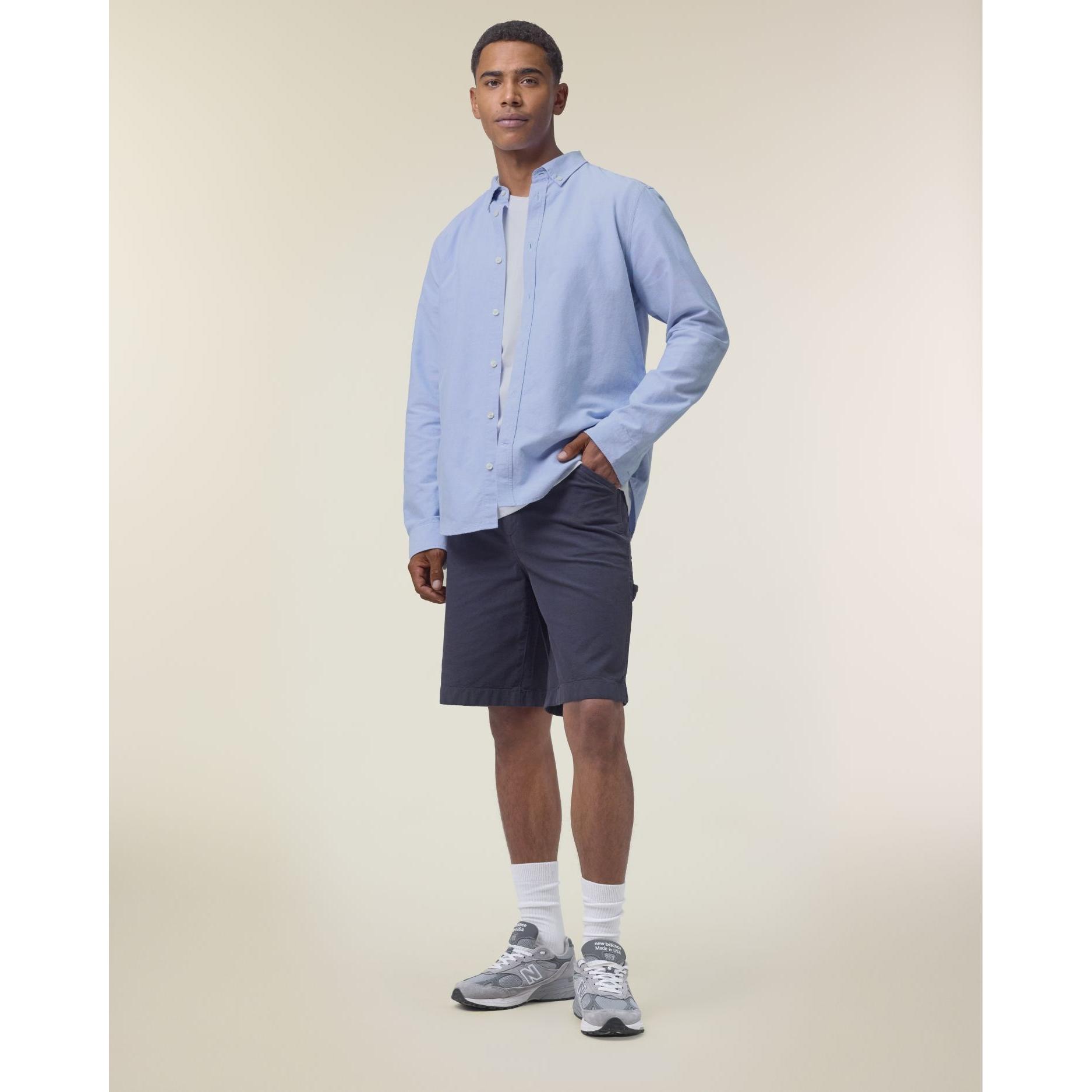 Cămașă pentru bărbați Stanley Oxford Blue Oxford XL