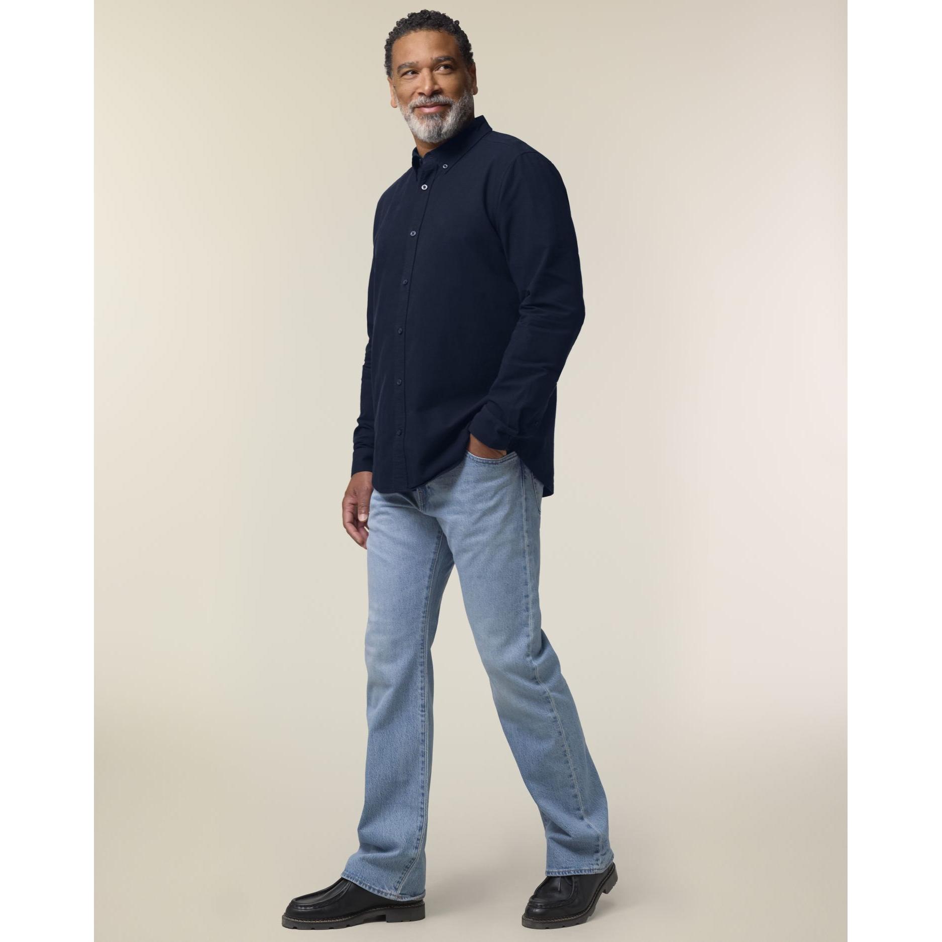 Cămașă pentru bărbați Stanley Oxford French Navy XXL