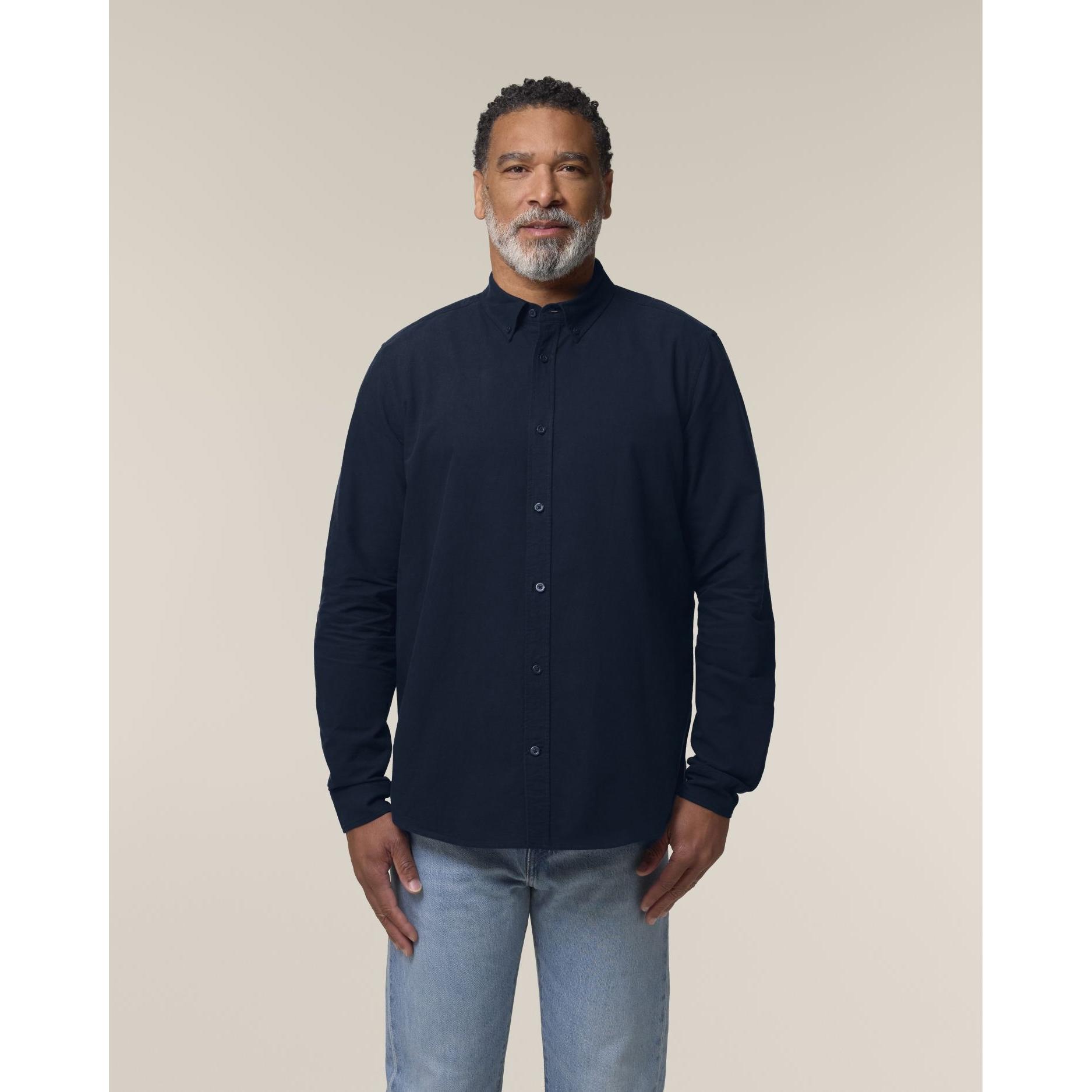 Cămașă pentru bărbați Stanley Oxford French Navy XXL