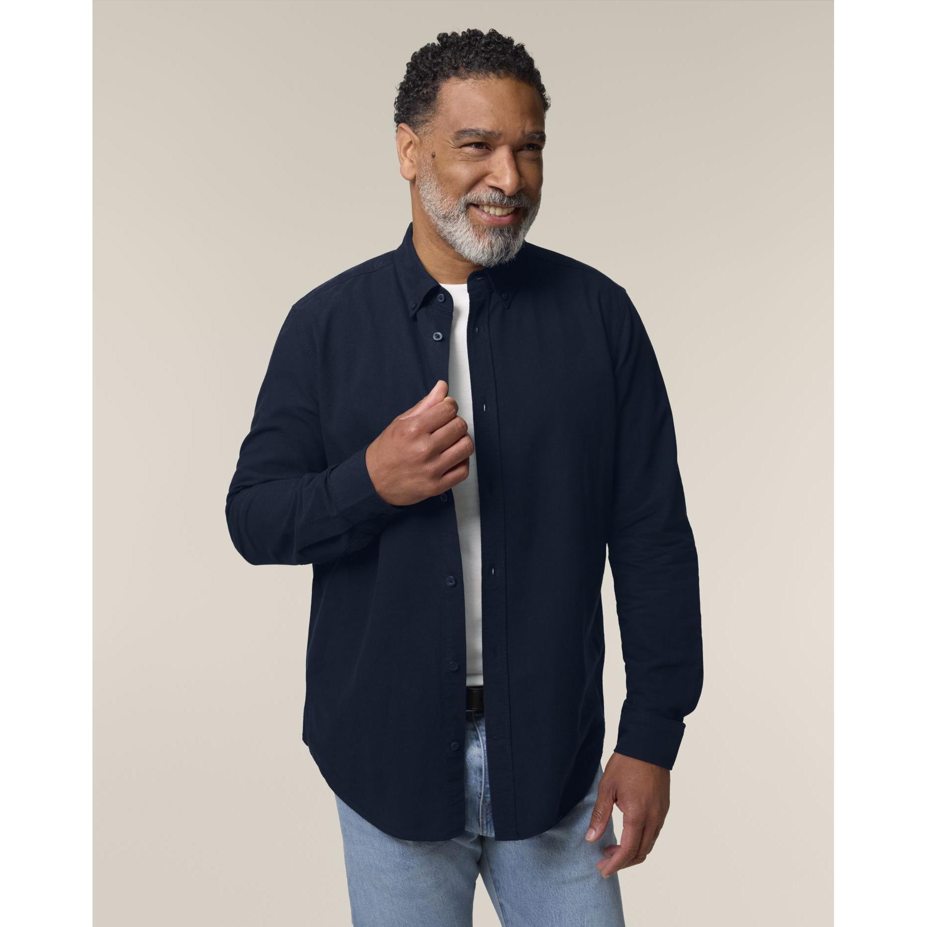 Cămașă pentru bărbați Stanley Oxford French Navy XXL