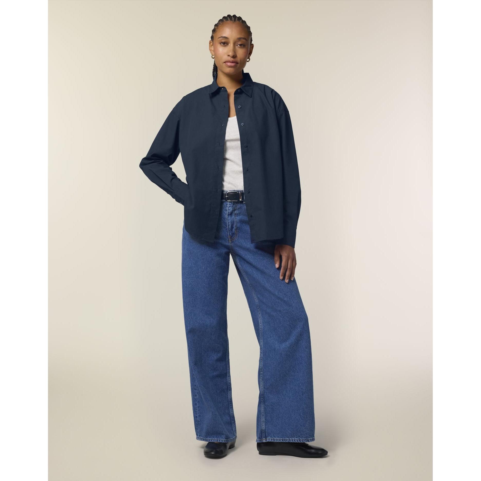 Cămașă pentru femei Stella Styler French Navy S