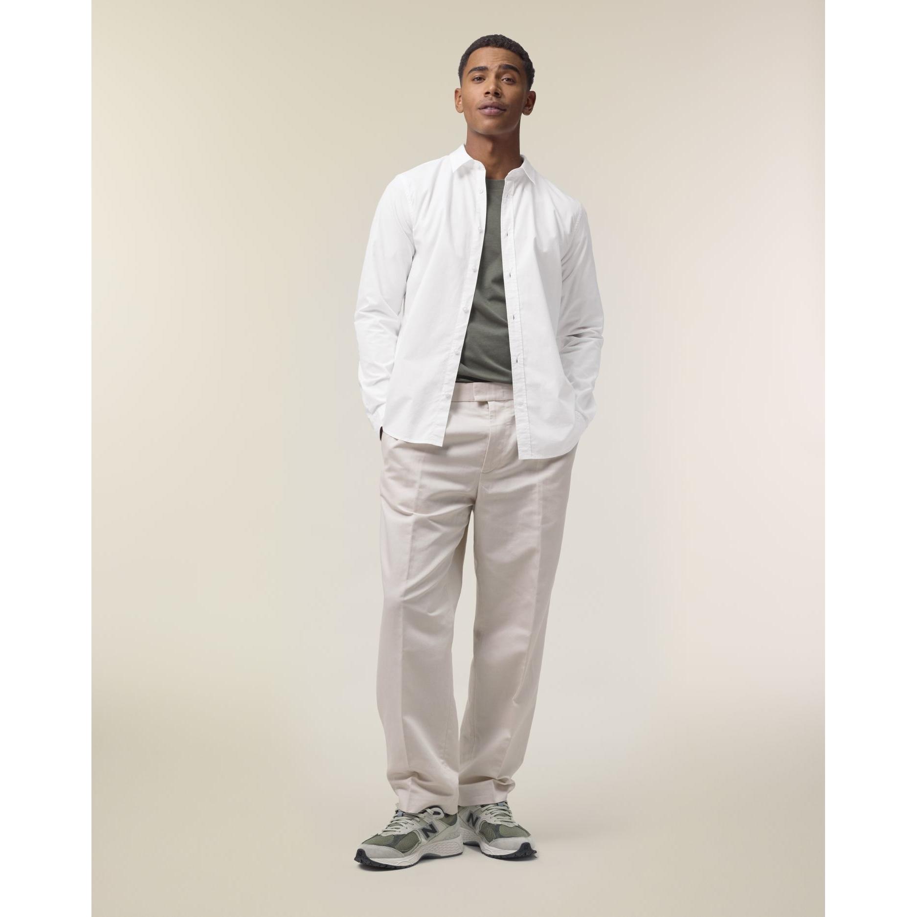 Cămașă pentru bărbați Stanley Styler White M