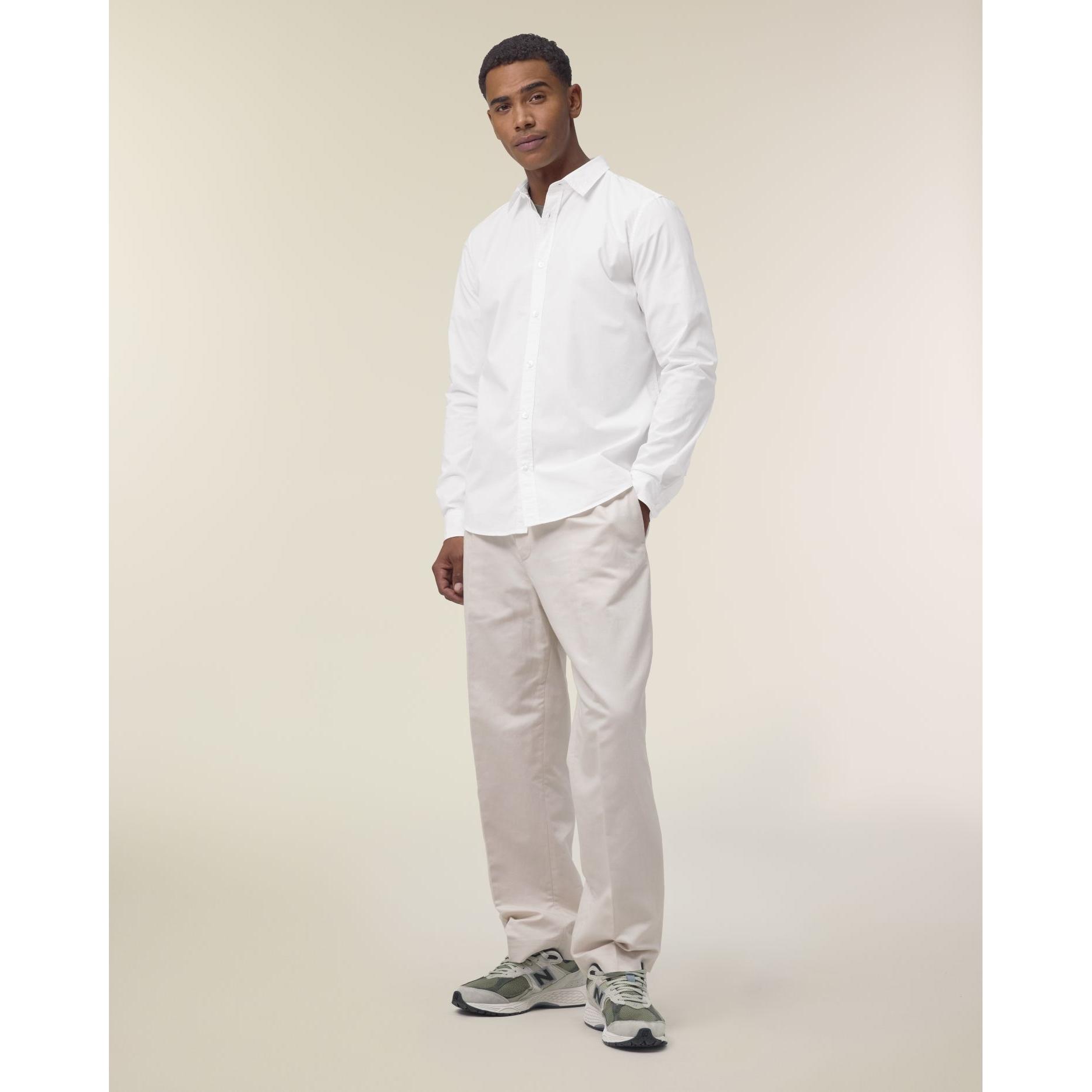 Cămașă pentru bărbați Stanley Styler White M