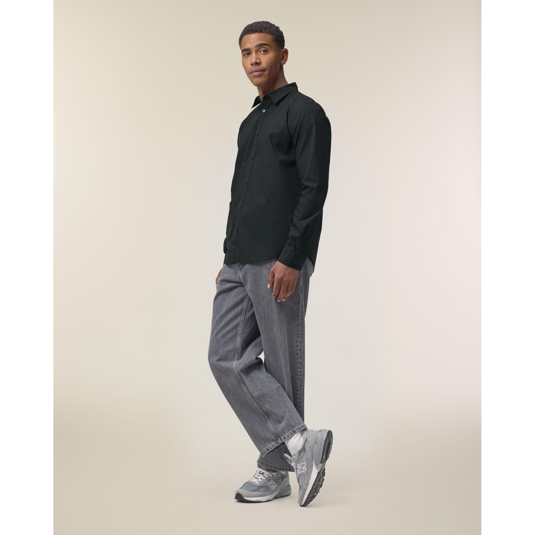 Cămașă pentru bărbați Stanley Styler Black S