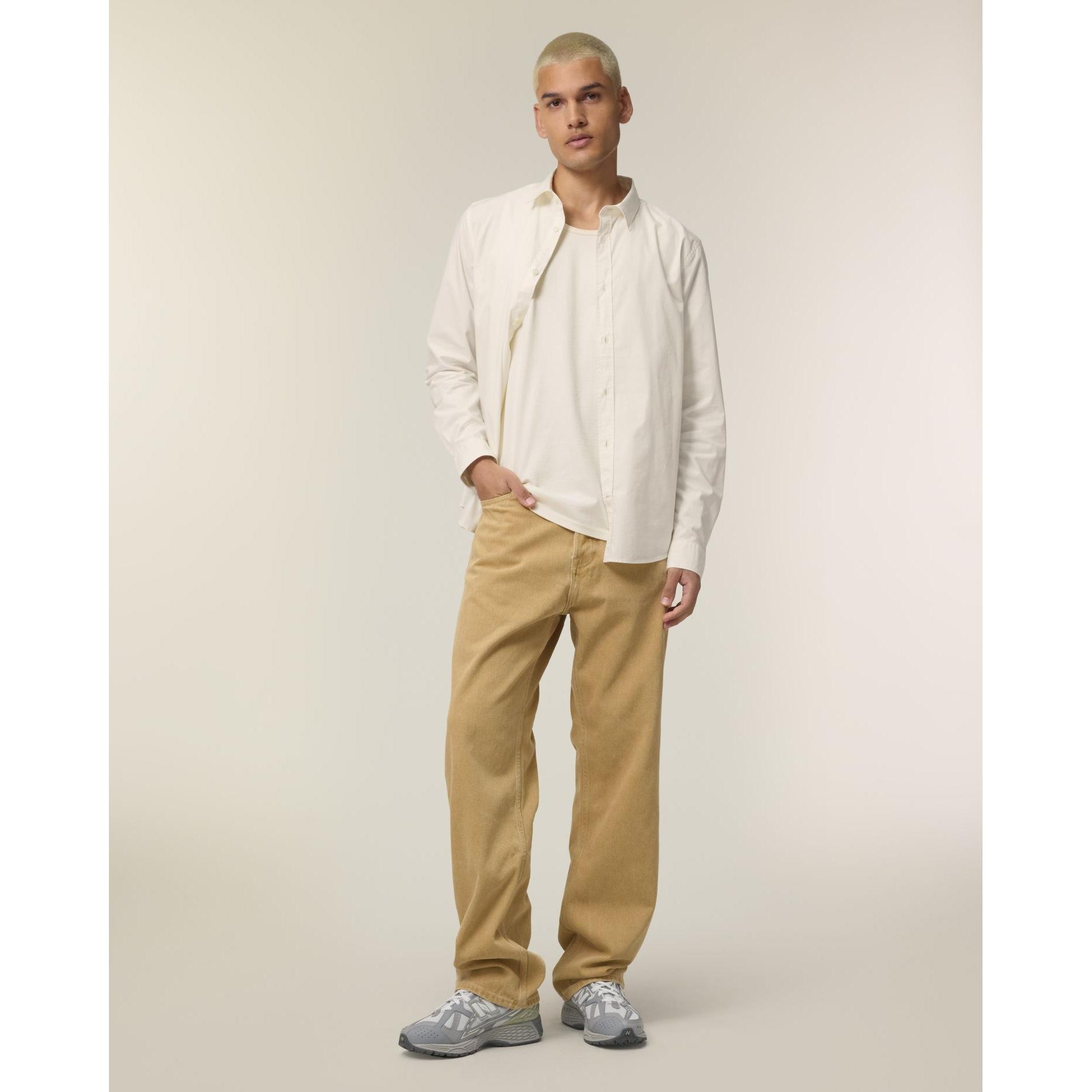 Cămașă pentru bărbați Stanley Styler Cream L