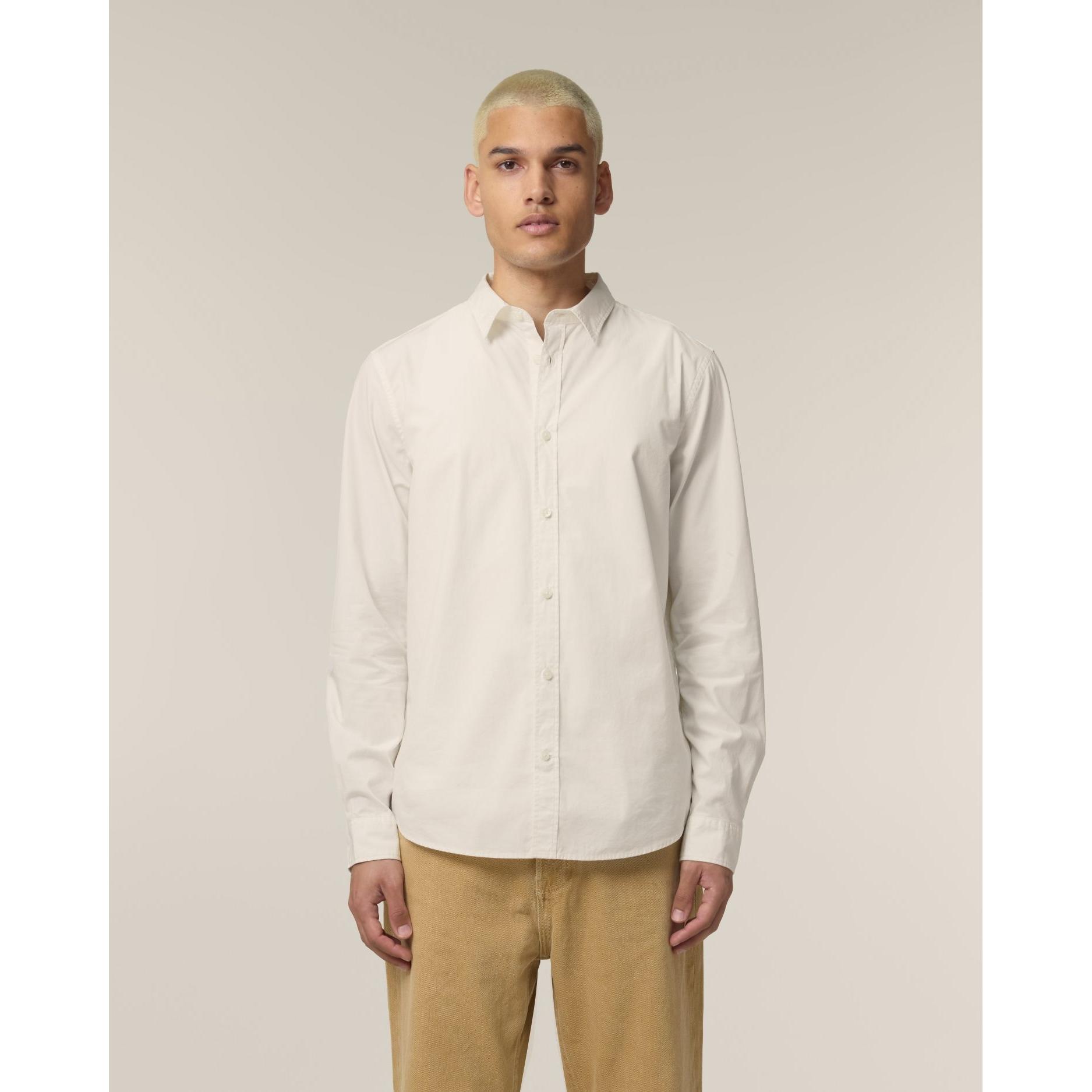 Cămașă pentru bărbați Stanley Styler Cream L