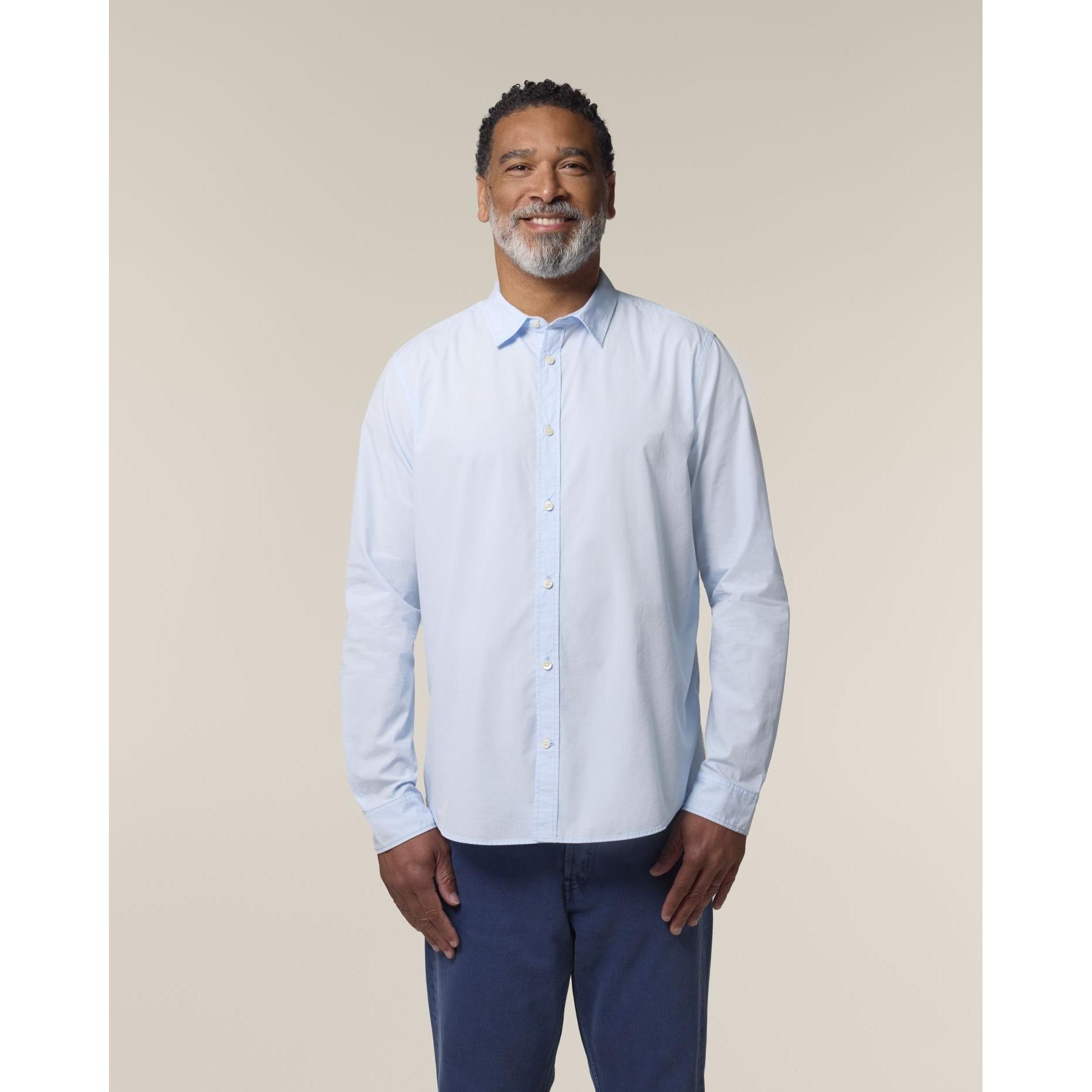 Cămașă pentru bărbați Stanley Styler Summer Blue 4XL