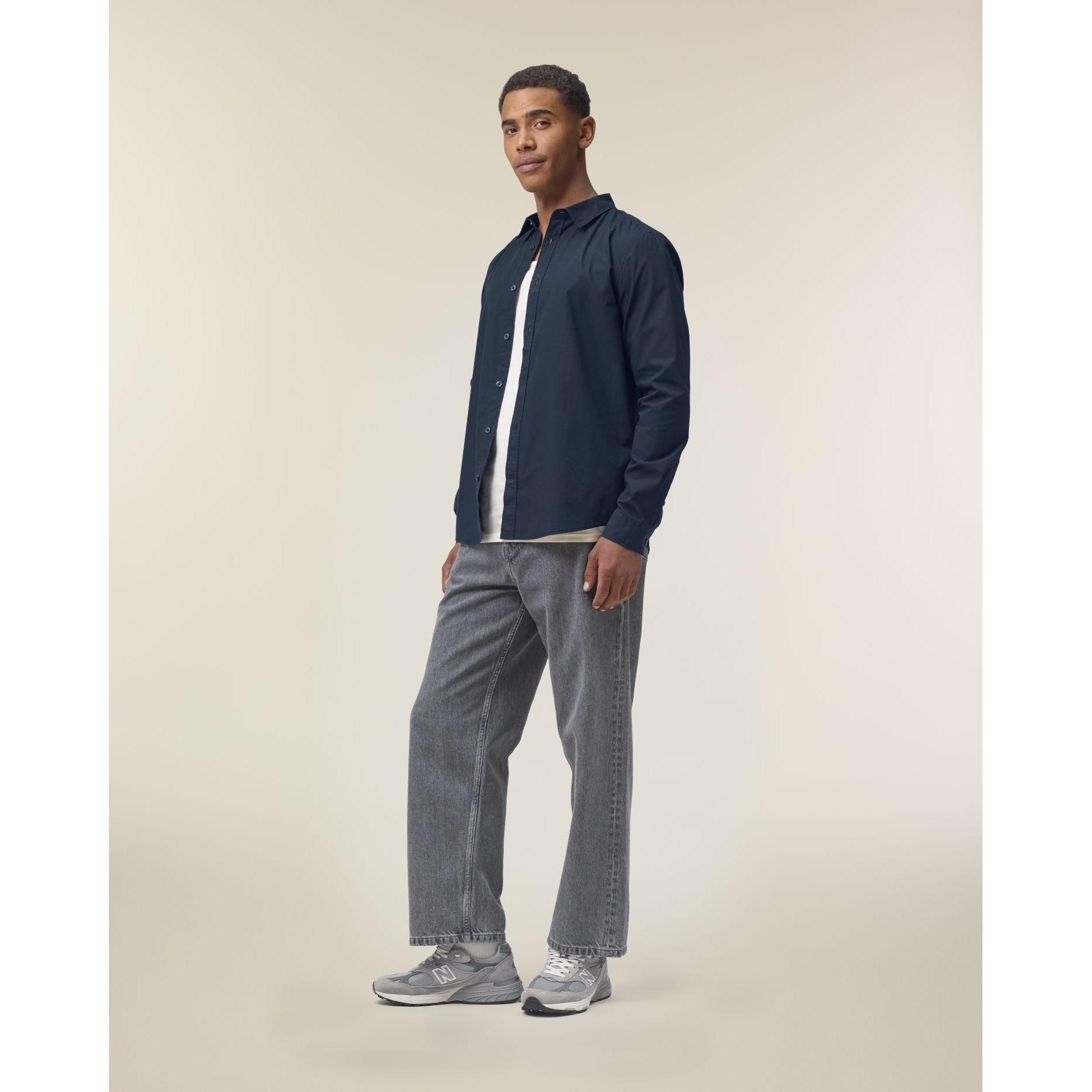 Cămașă pentru bărbați Stanley Styler French Navy S