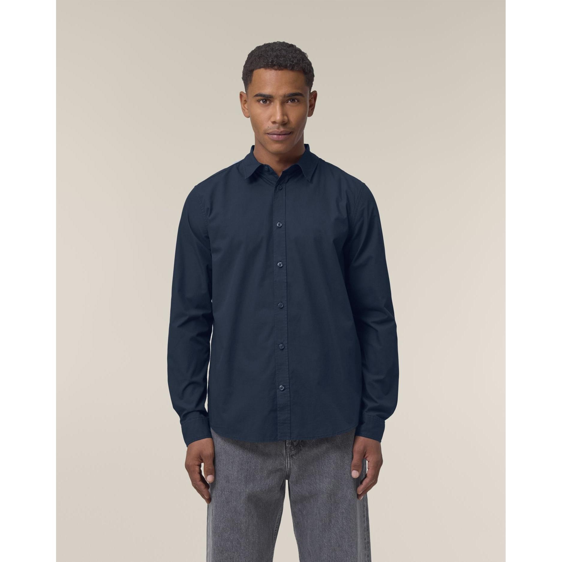 Cămașă pentru bărbați Stanley Styler French Navy S