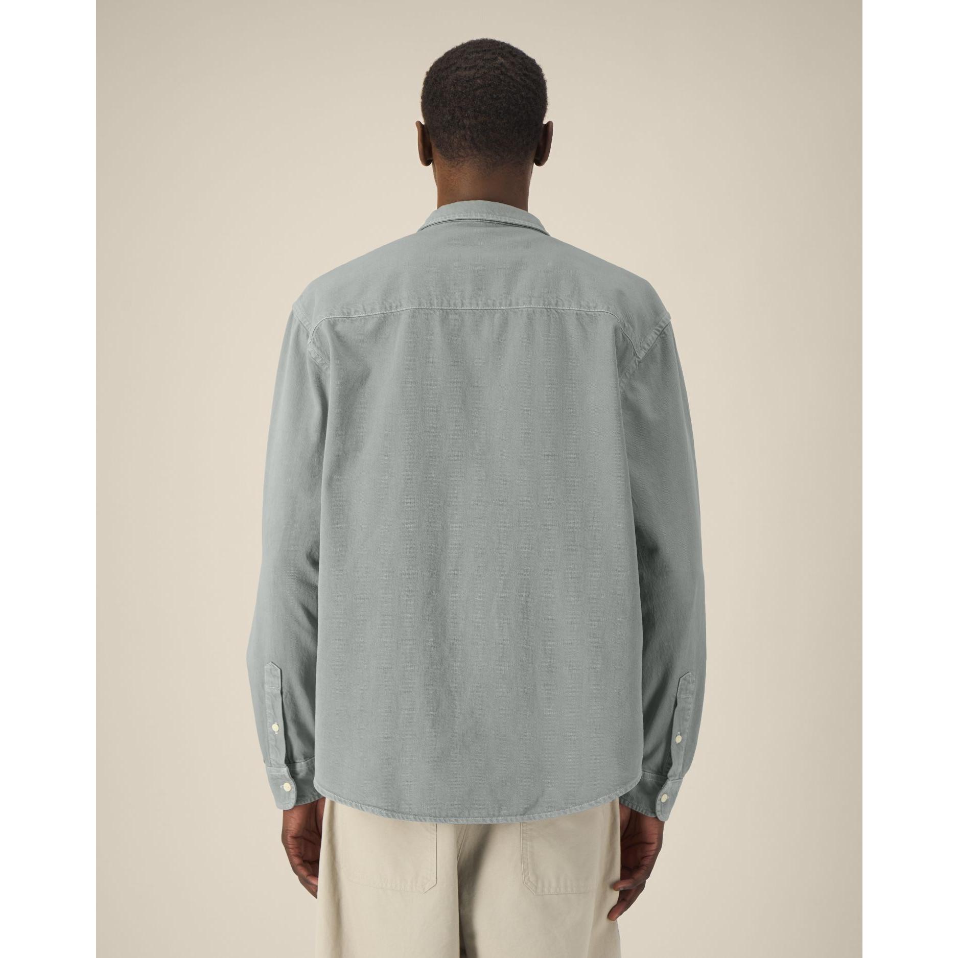Cămașă unisex Worker G. Dyed Misty Grey XXL