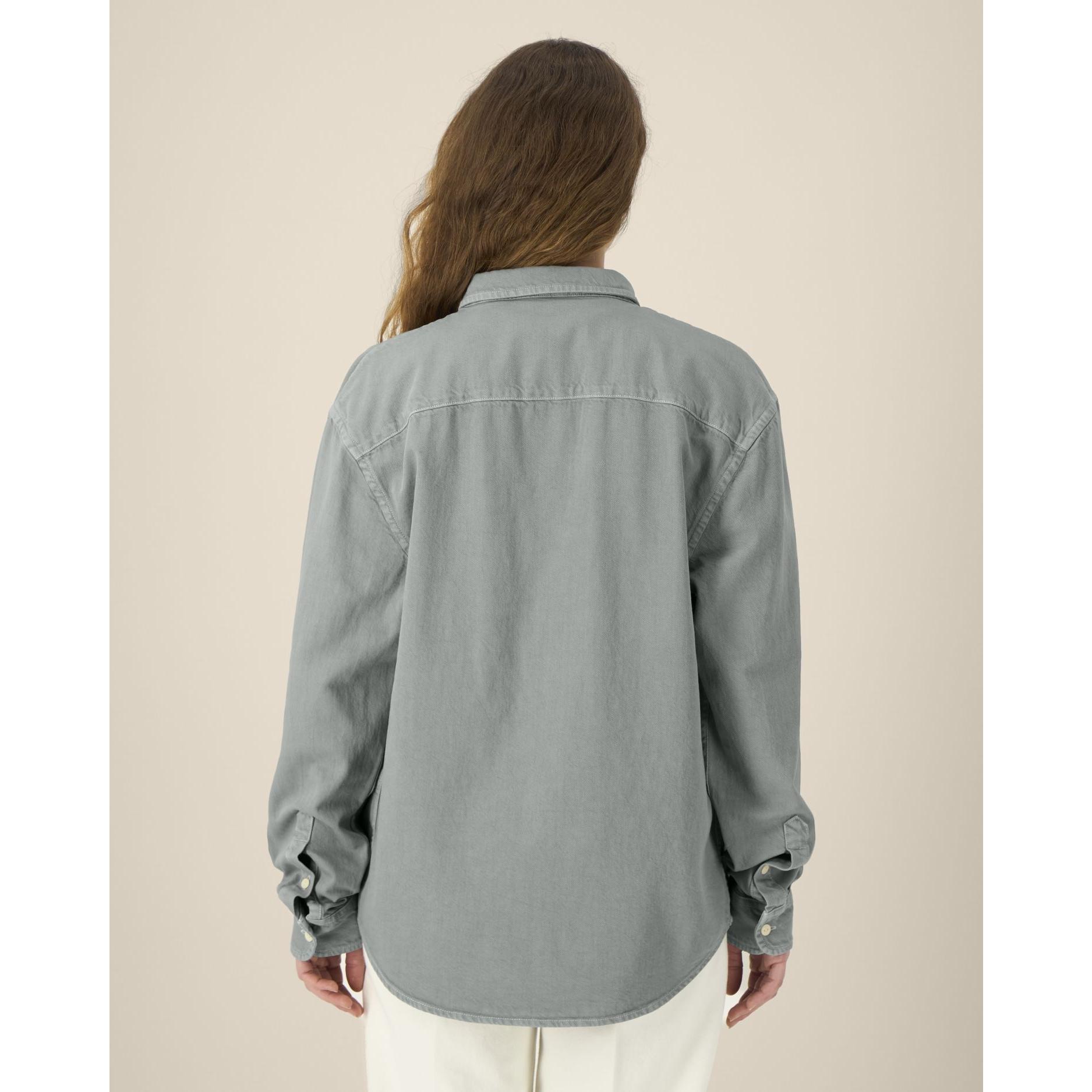 Cămașă unisex Worker G. Dyed Misty Grey XXL
