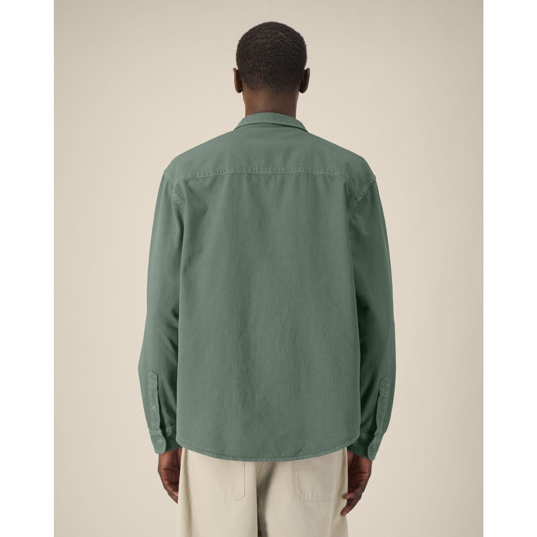 Cămașă unisex Worker G. Dyed Green Bay XXL