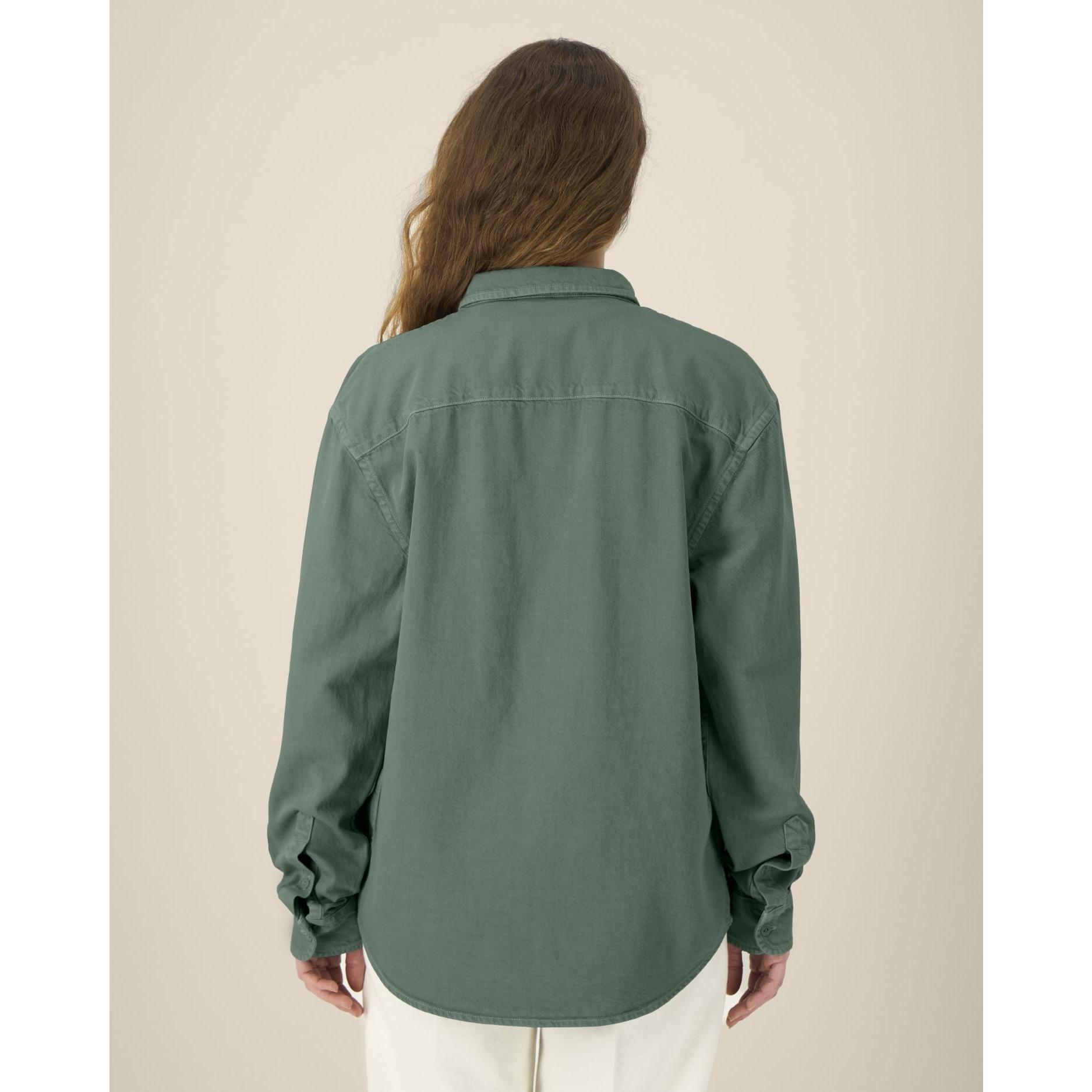 Cămașă unisex Worker G. Dyed Green Bay XXL