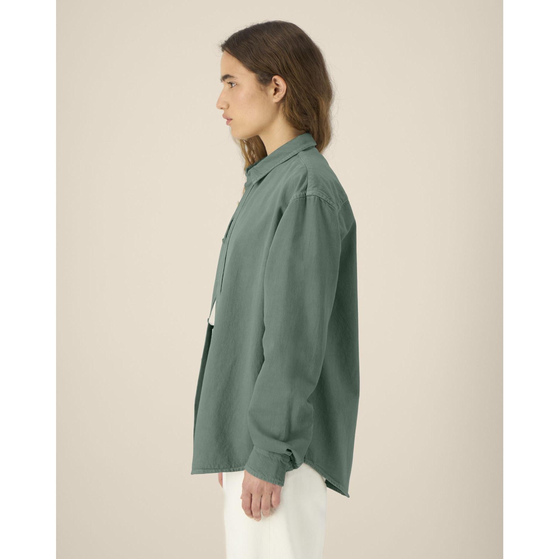 Cămașă unisex Worker G. Dyed Green Bay XXL