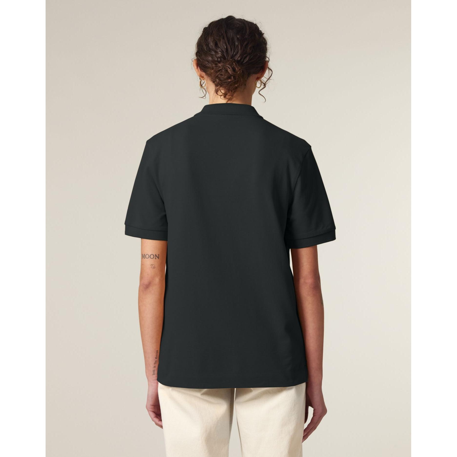 Tricou polo unisex Prepster 2.0 Black M