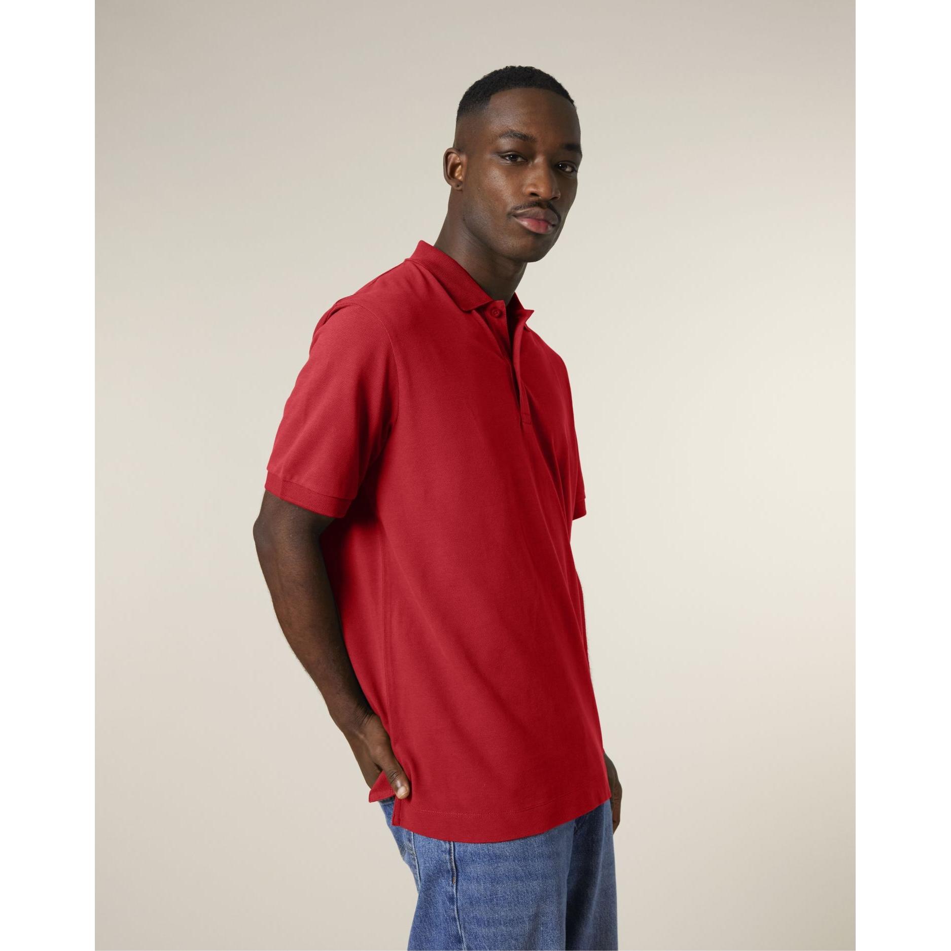Tricou polo unisex Prepster 2.0 Red XS