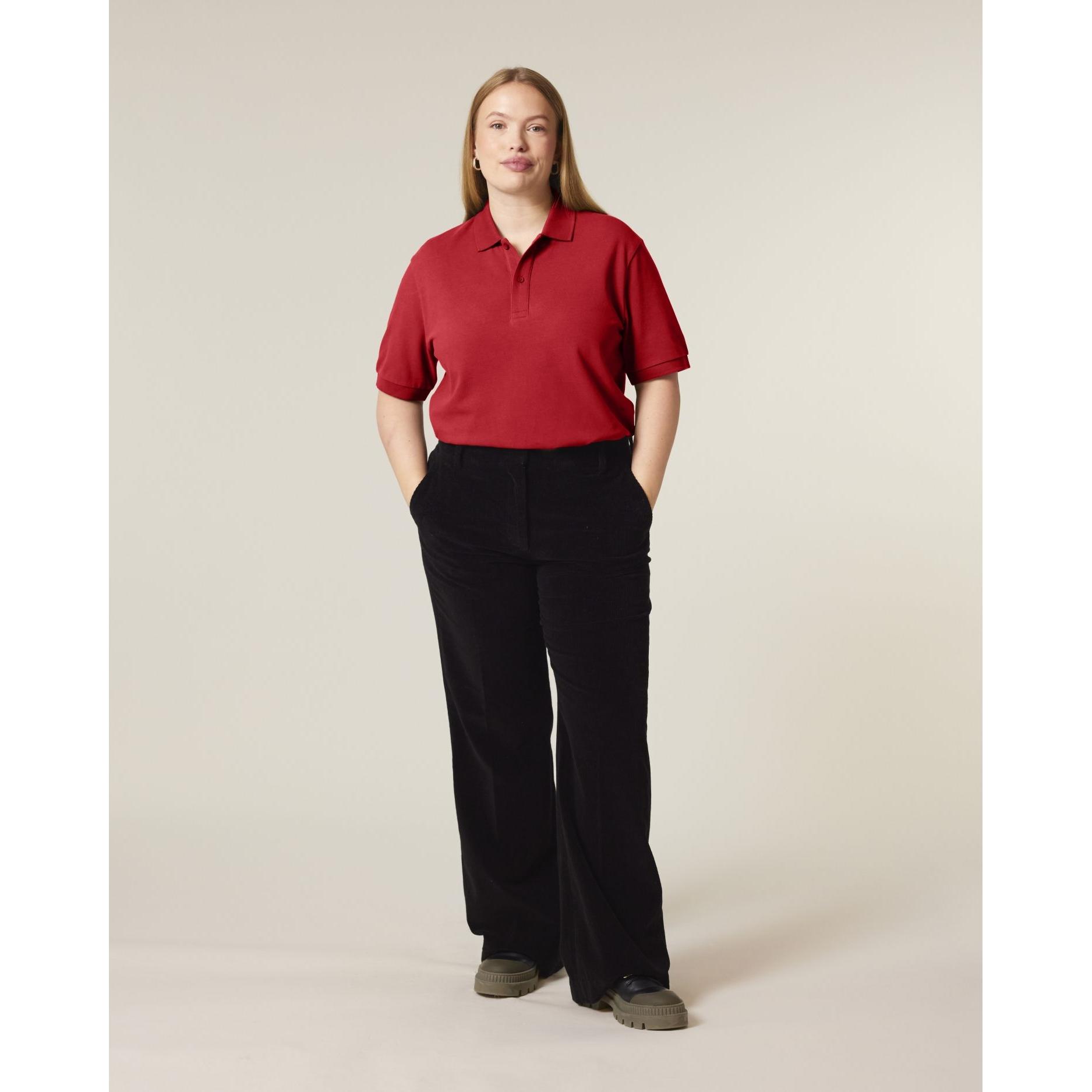 Tricou polo unisex Prepster 2.0 Red XS