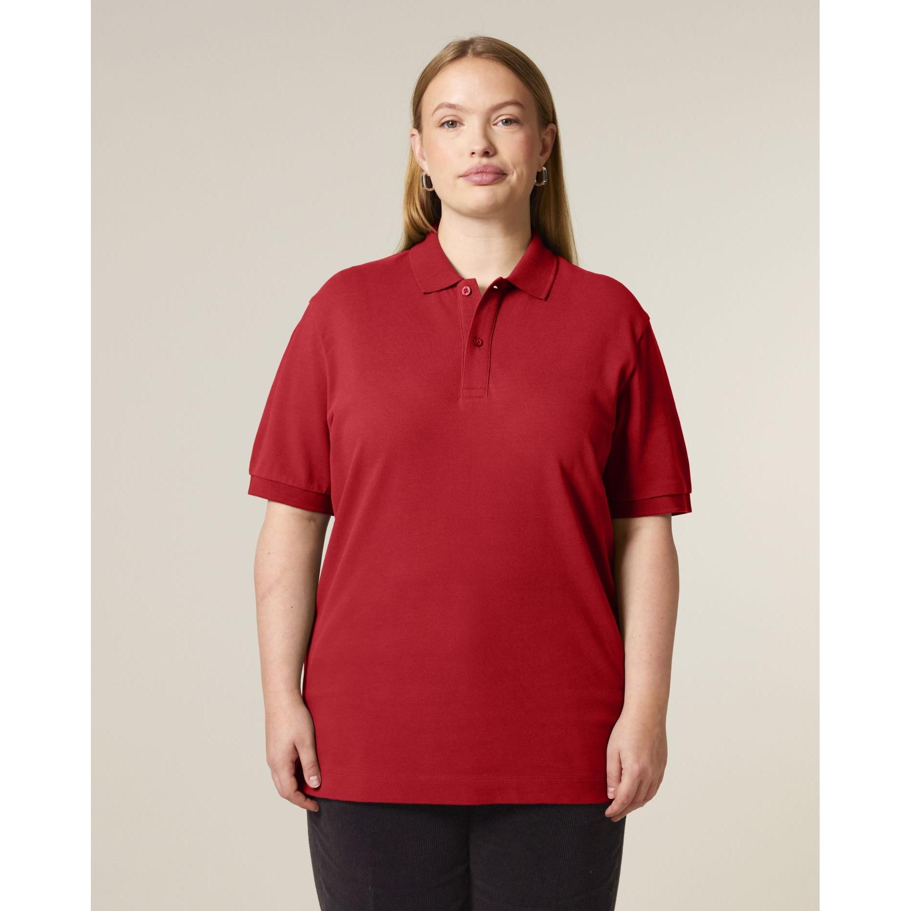 Tricou polo unisex Prepster 2.0 Red XS