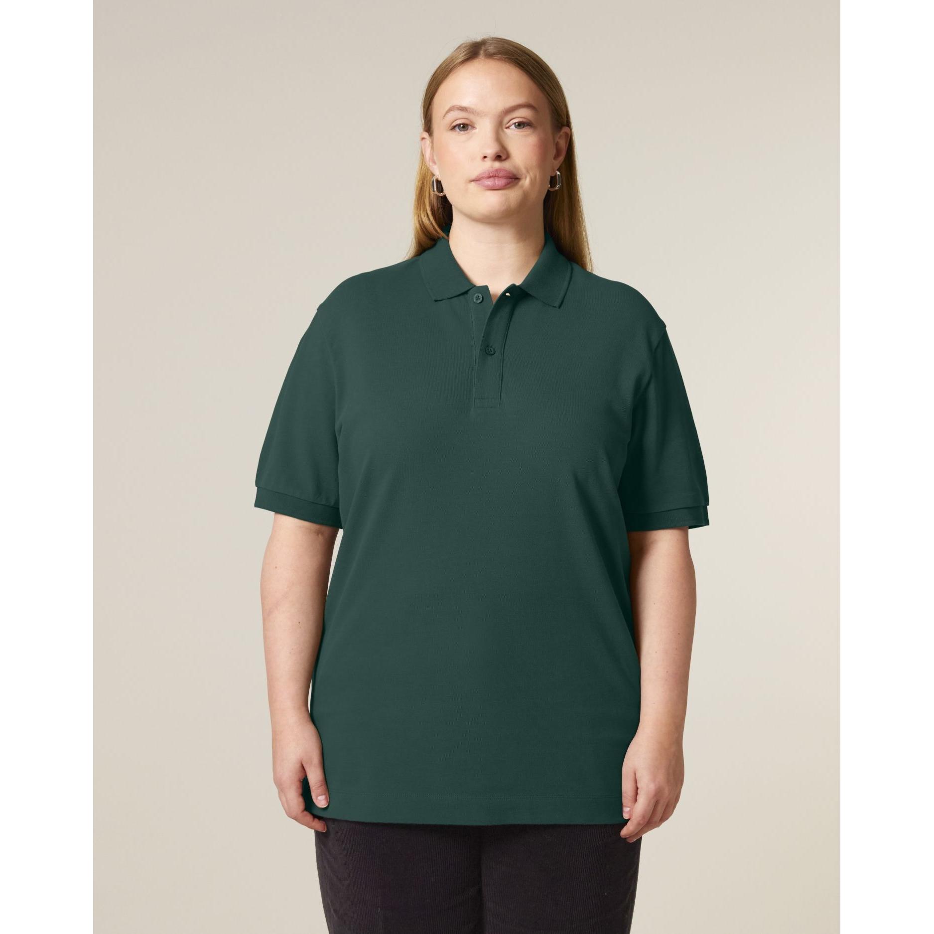 Tricou polo unisex Prepster 2.0 Glazed Green XL