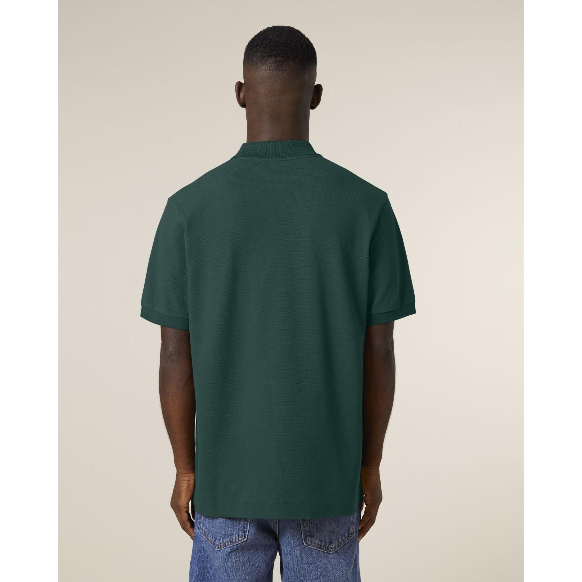 Tricou polo unisex Prepster 2.0 Glazed Green XL