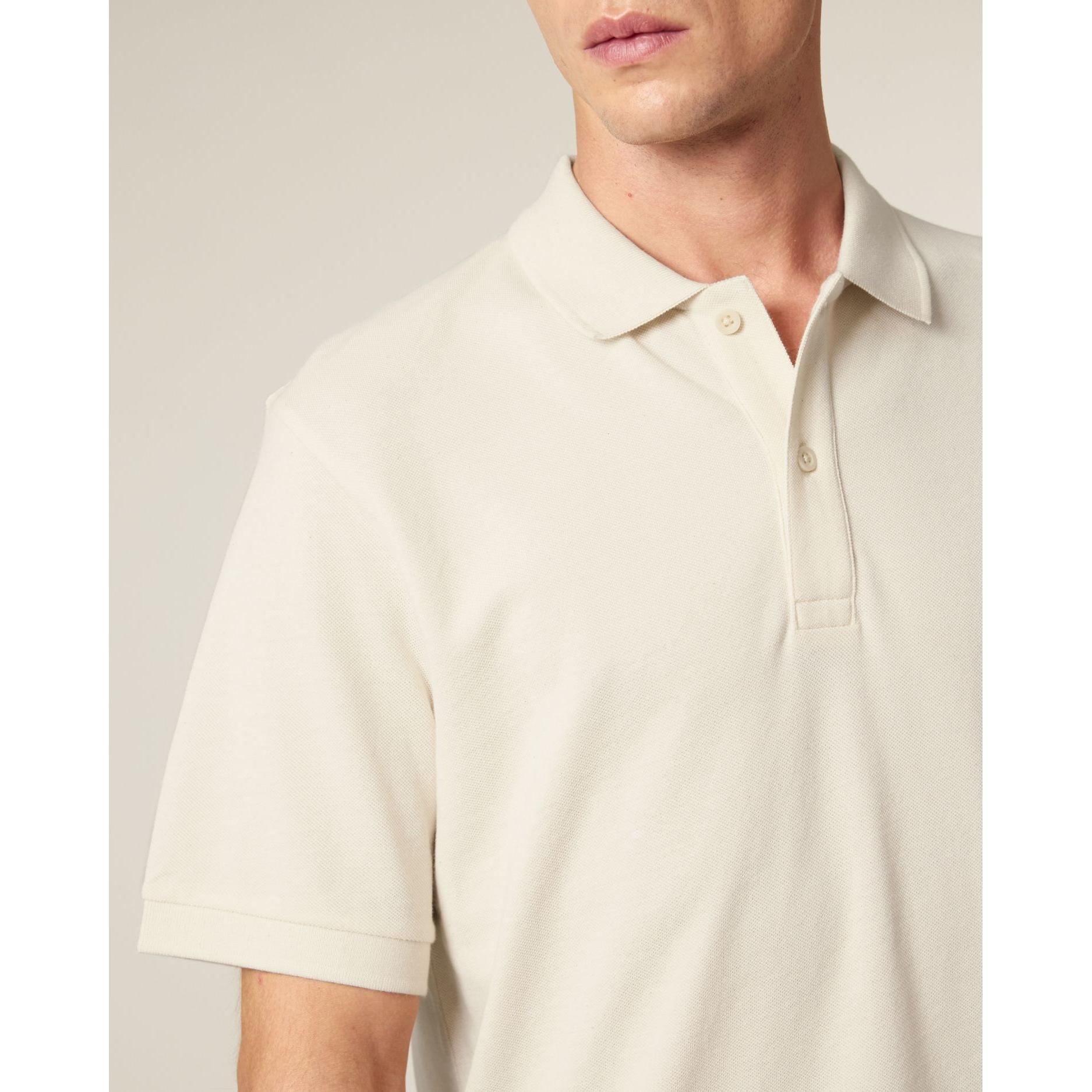 Tricou polo unisex Prepster 2.0 Natural Raw L