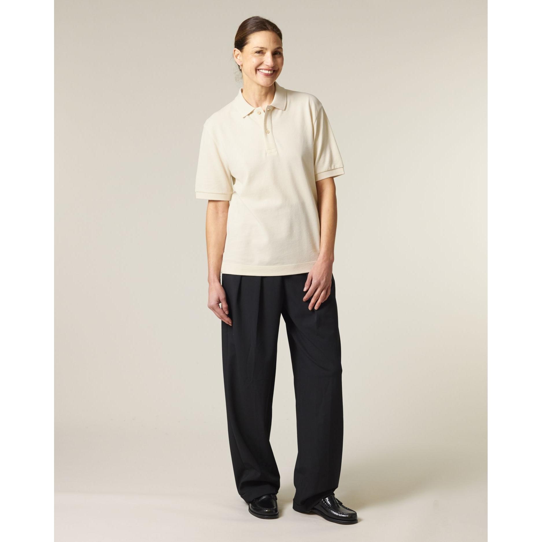 Tricou polo unisex Prepster 2.0 Natural Raw L