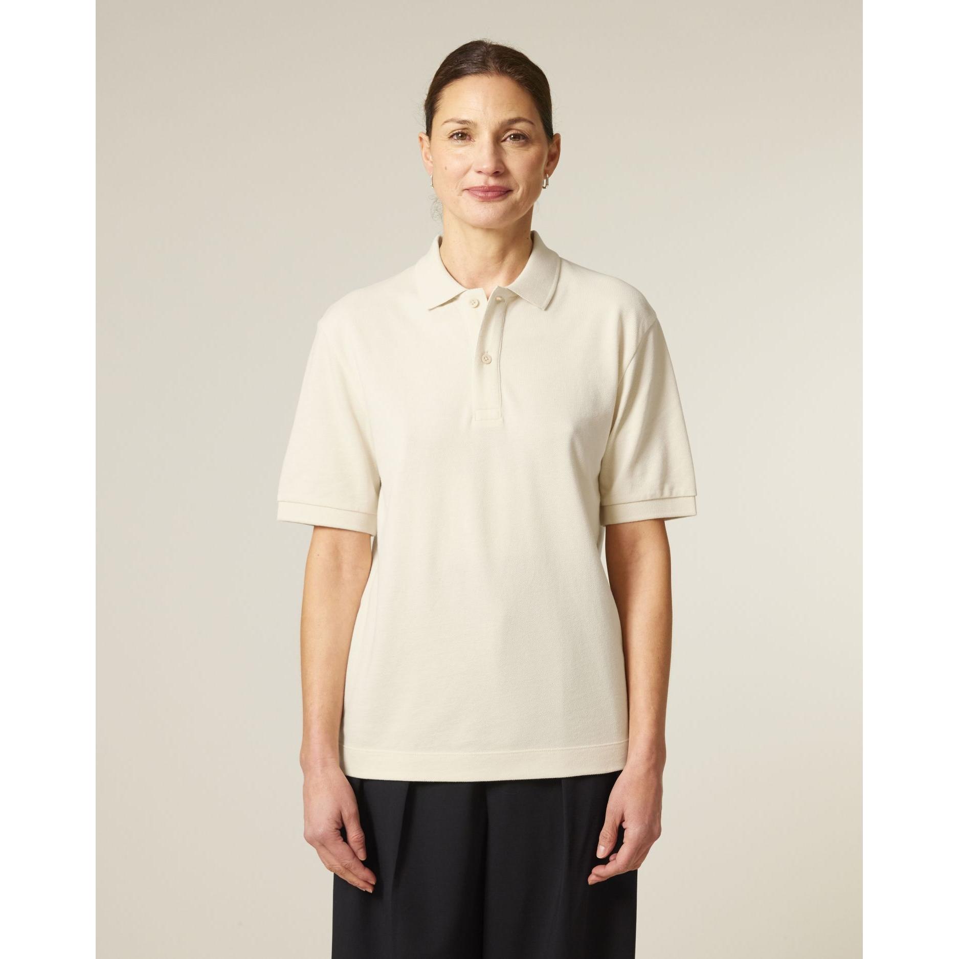 Tricou polo unisex Prepster 2.0 Natural Raw L